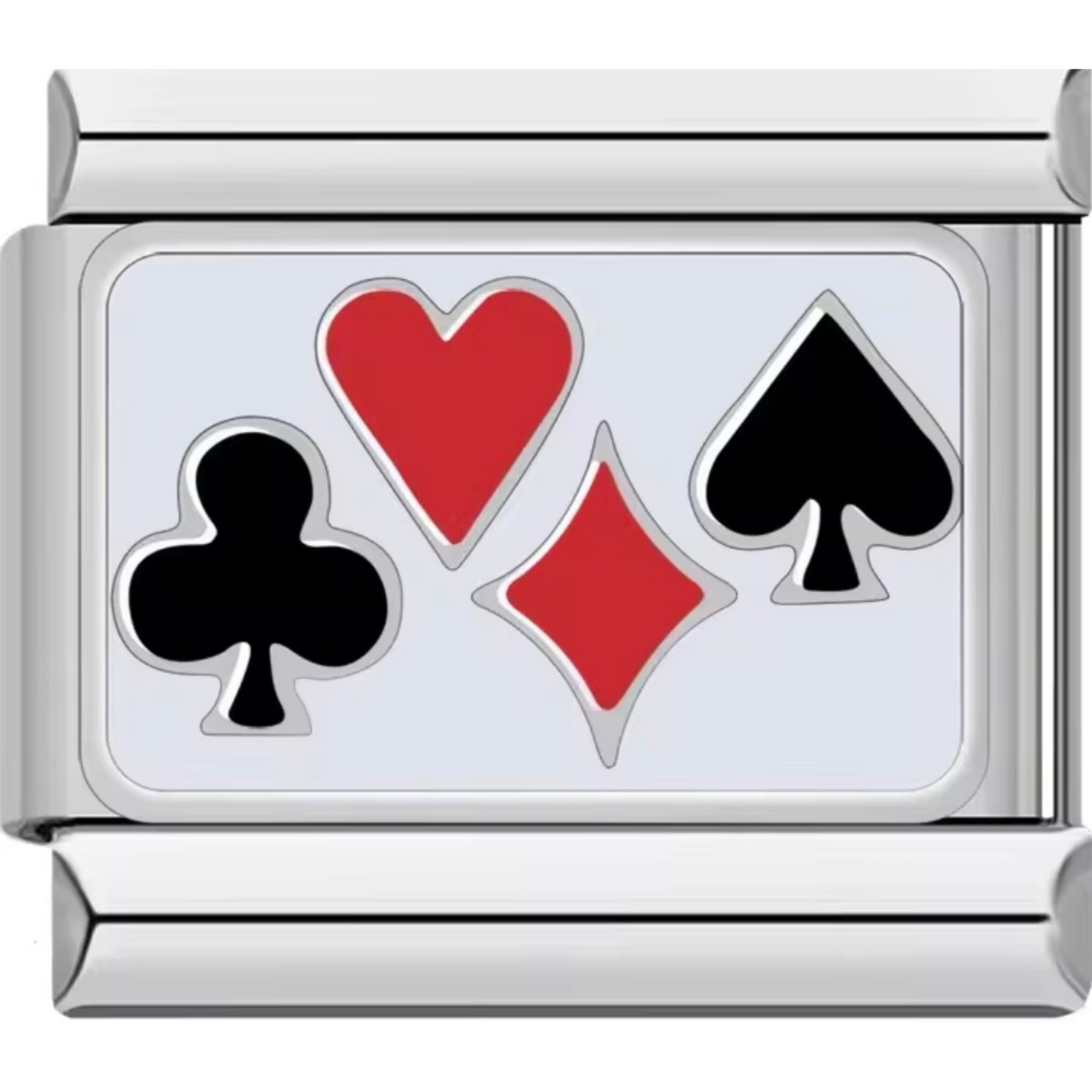 Face Card Suit Charm