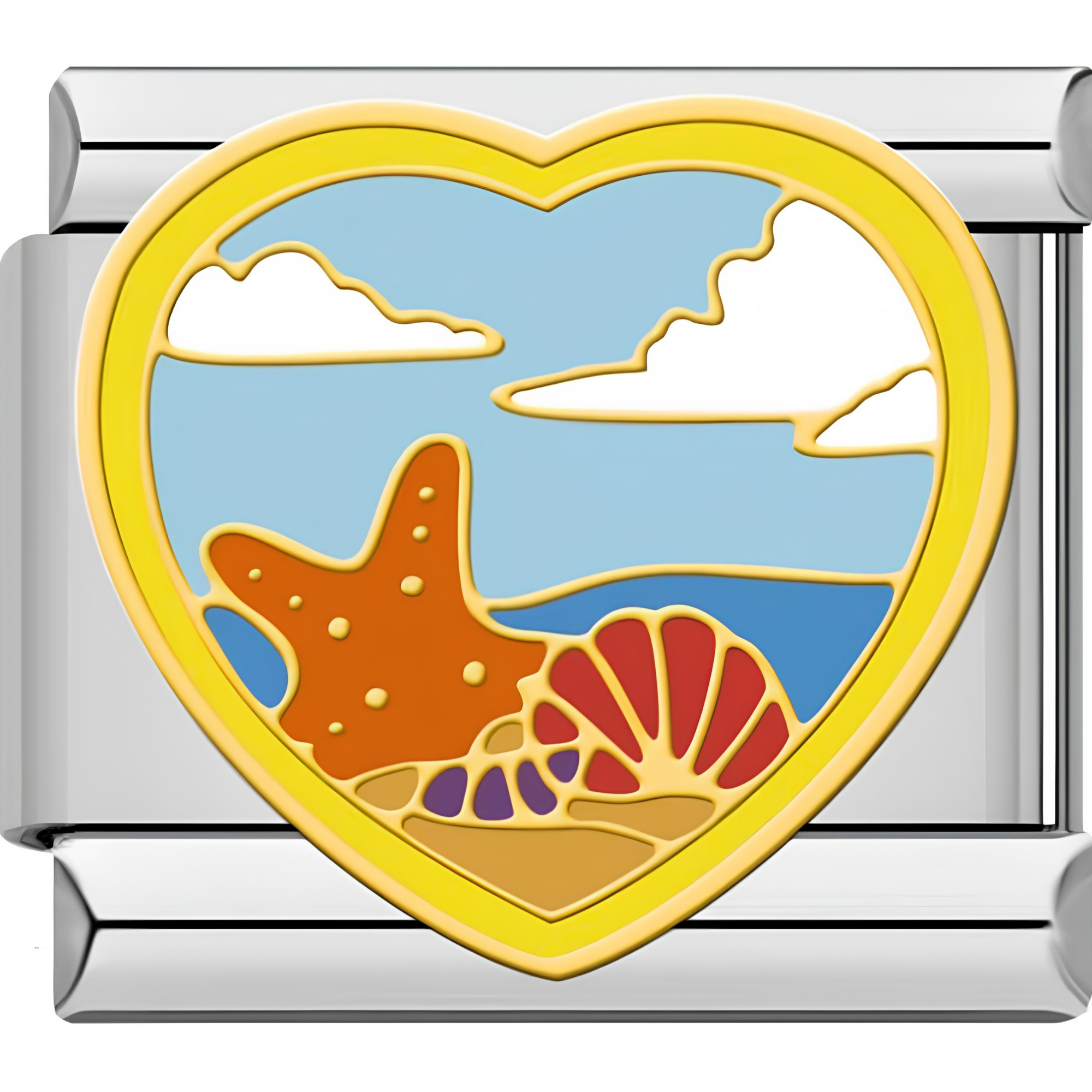 Heart Scenery Charms