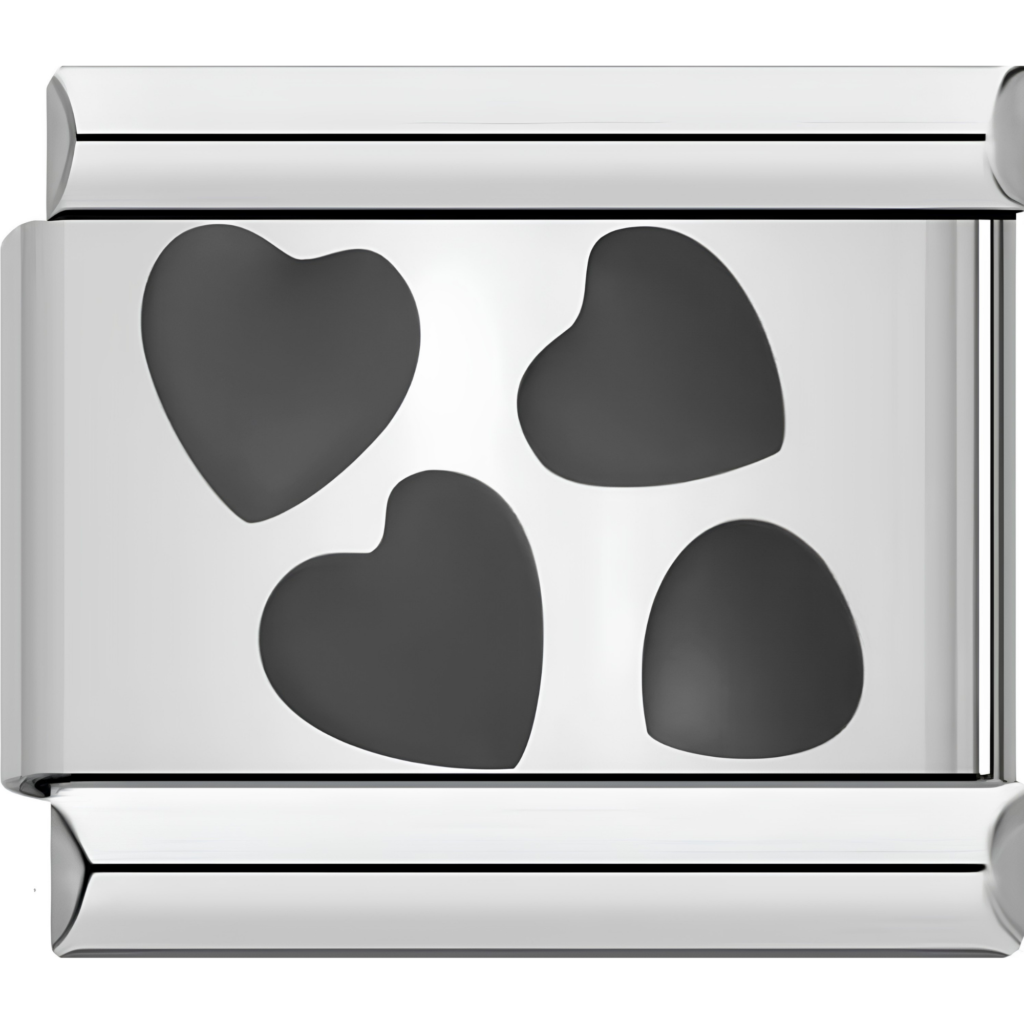 Colorful Heart Charms