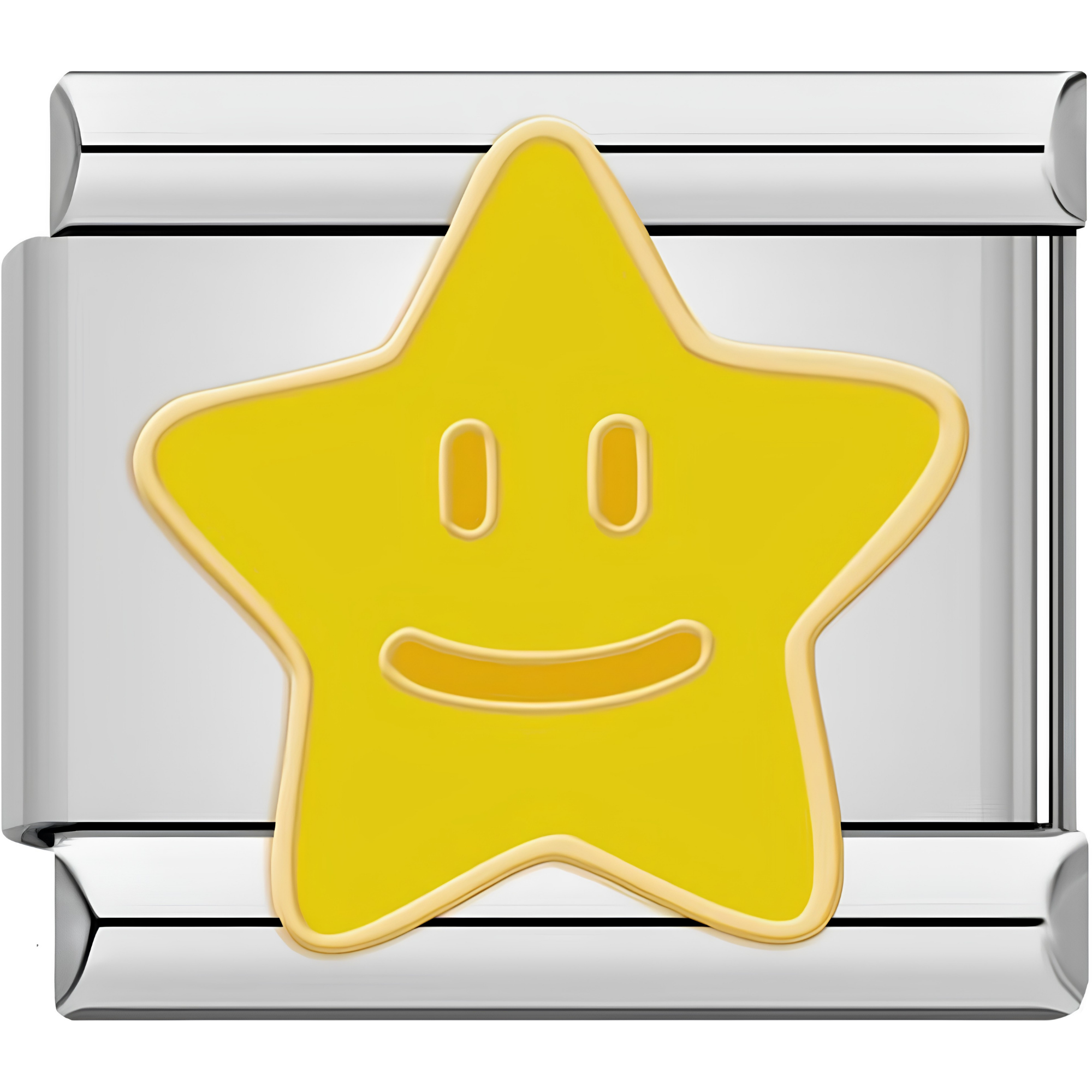 Yellow Star Charm