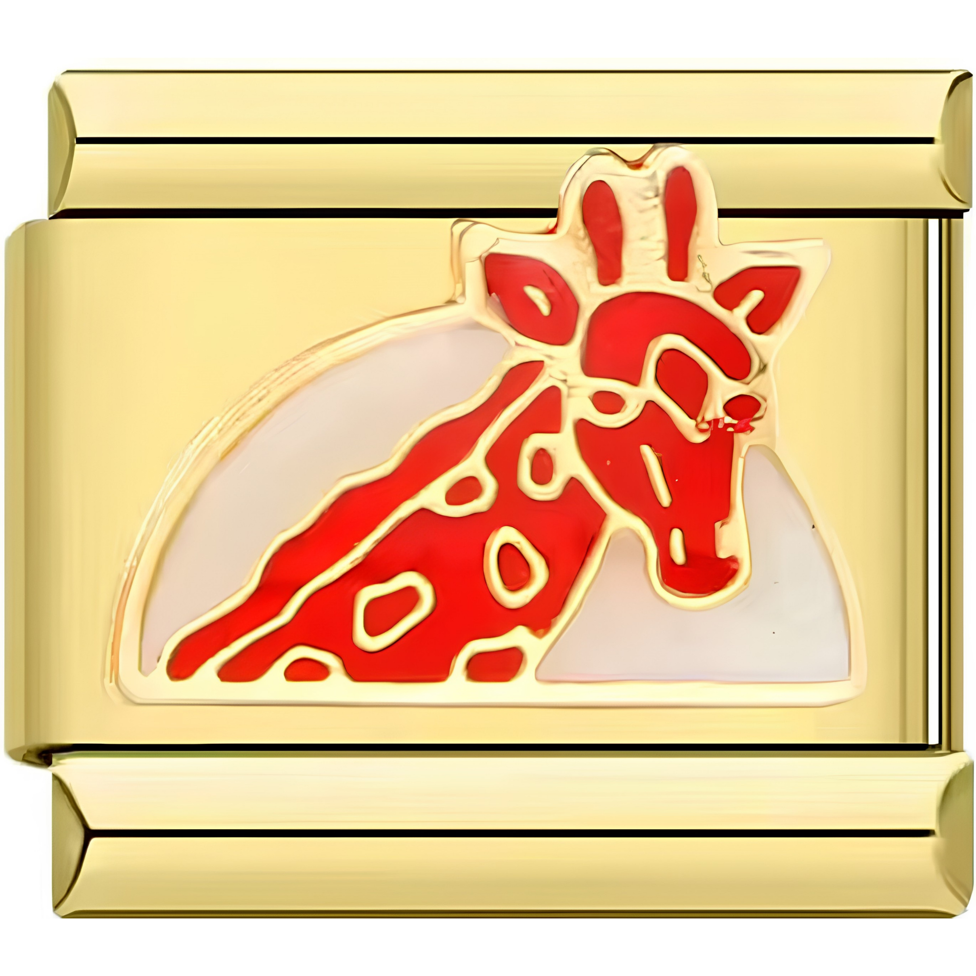Red Giraffe Charm