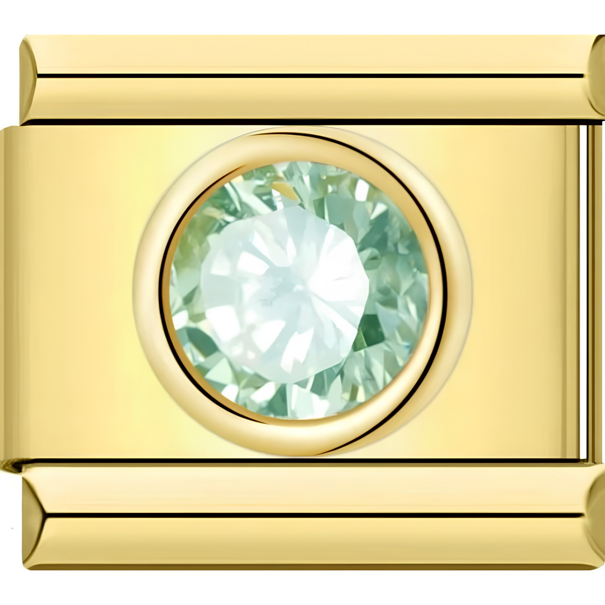 Round Birthstone Charms