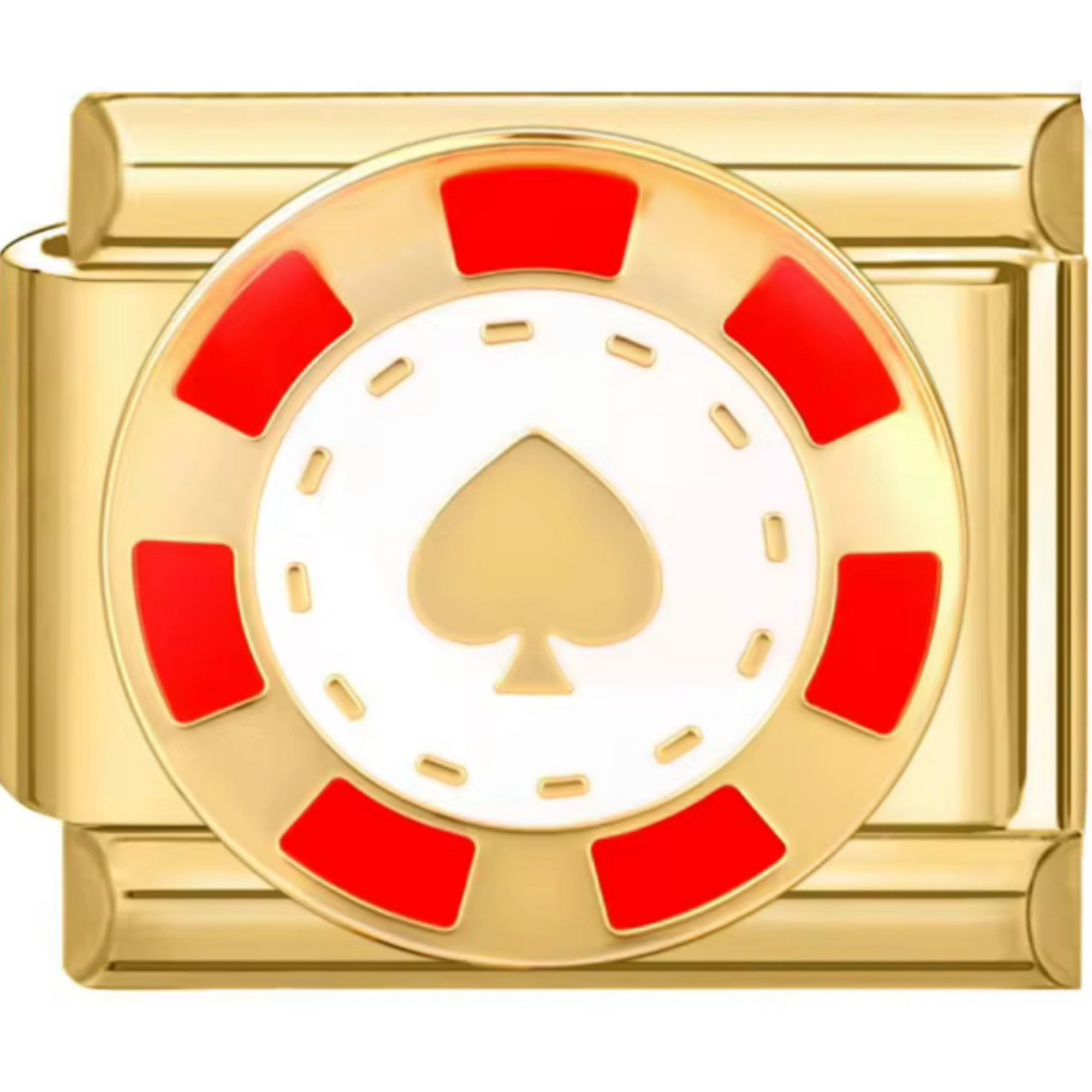 Poker Chip Charms