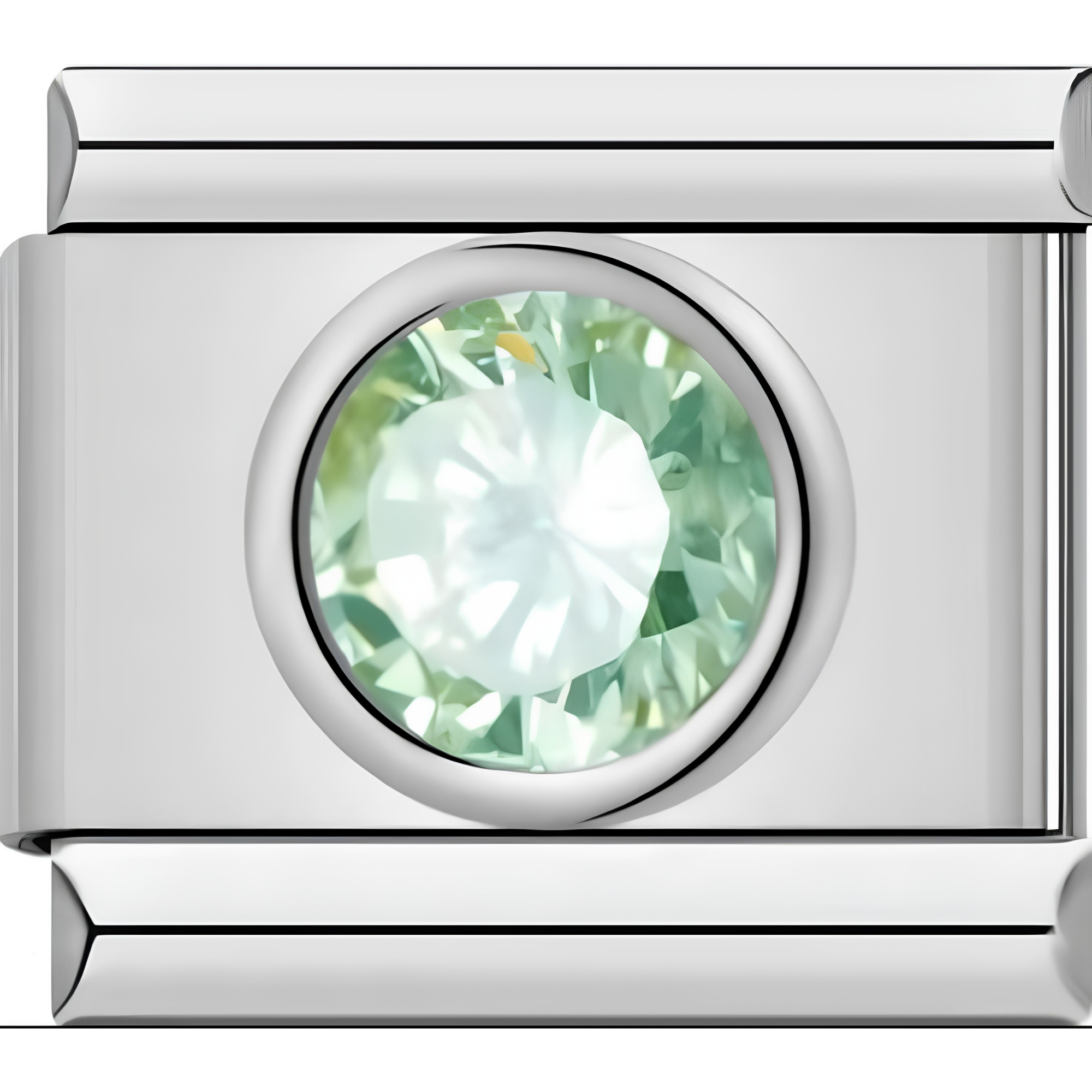 Round Birthstone Charms