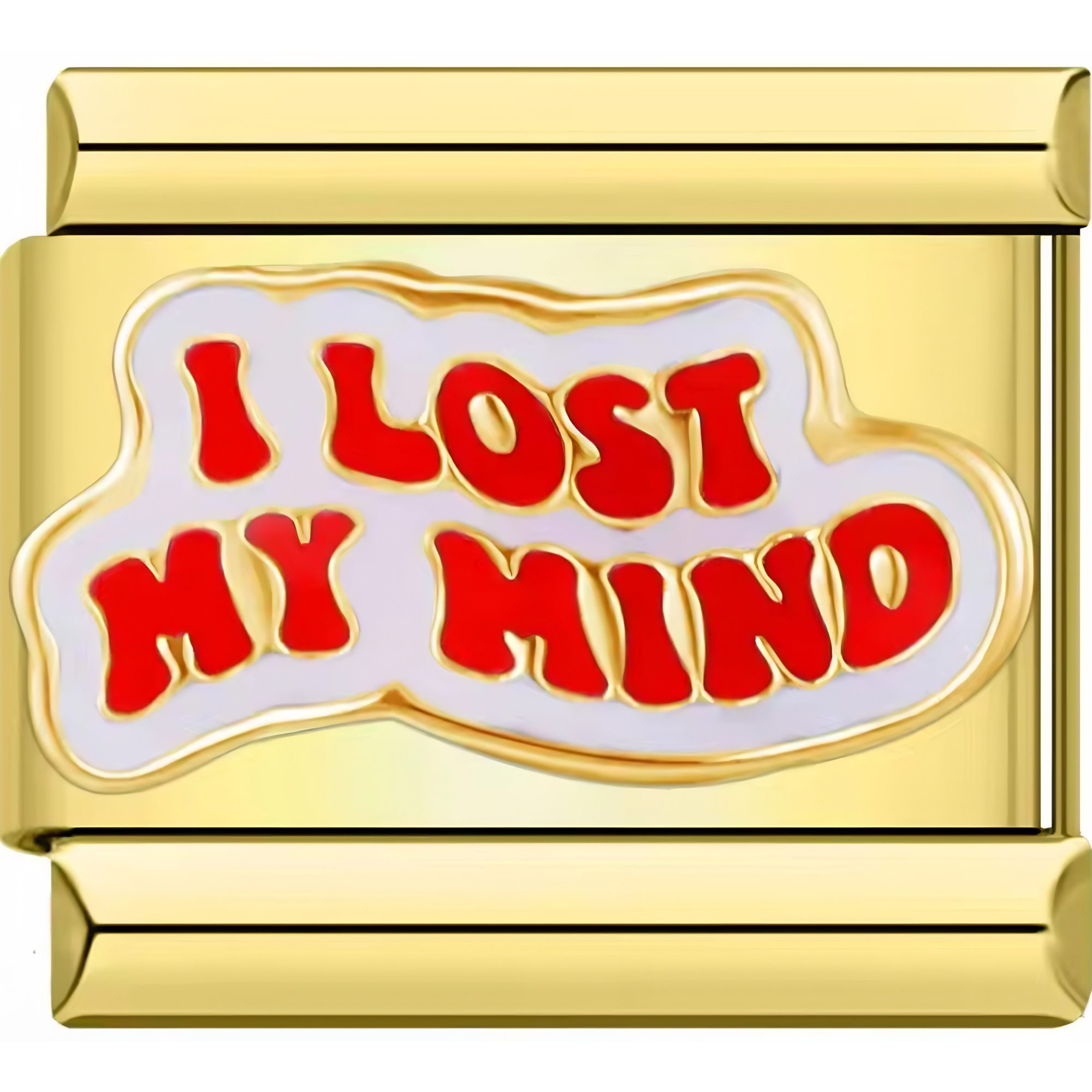 "I Lost My Mind" Charm