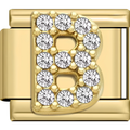 Sparkly Letter Charms