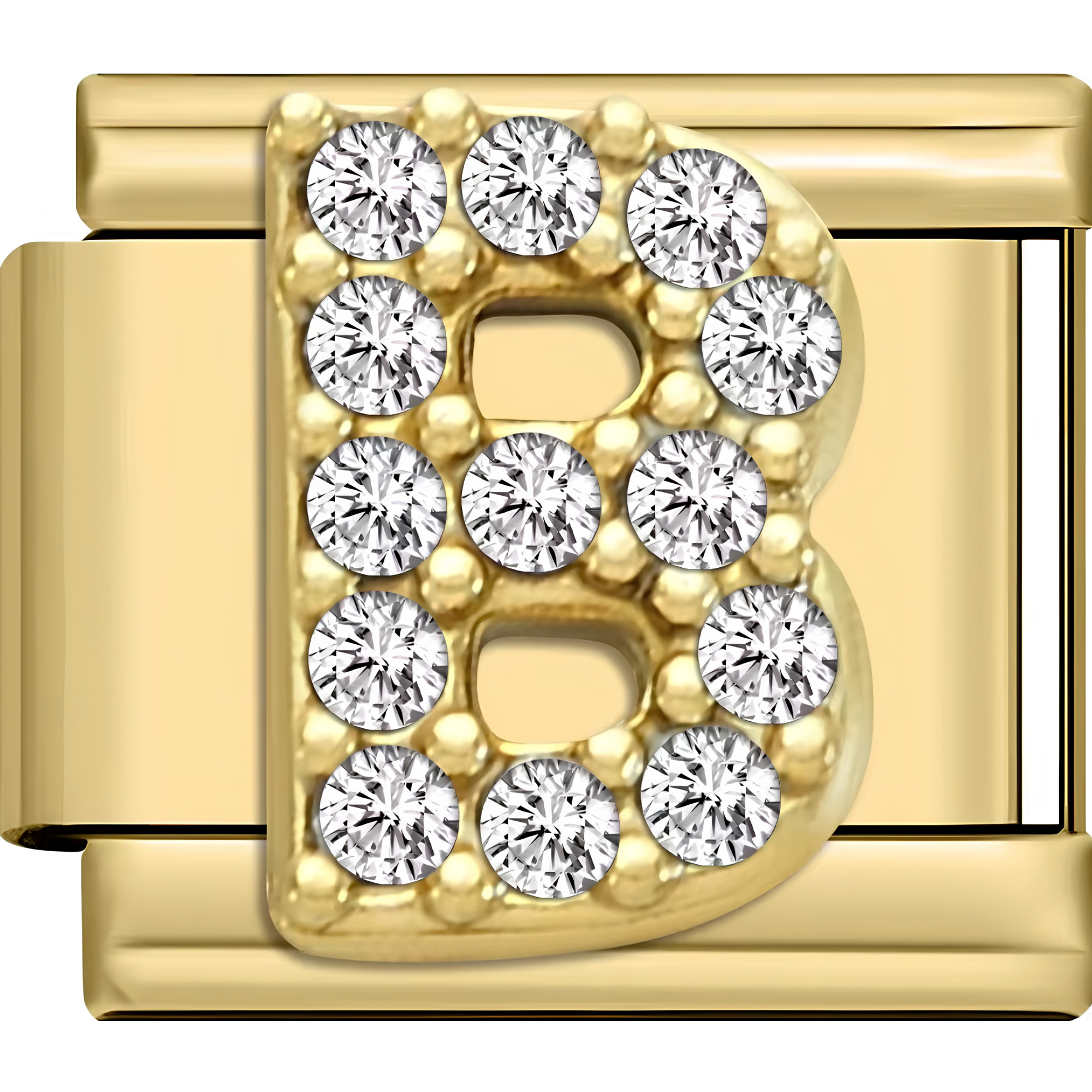 Sparkly Letter Charms