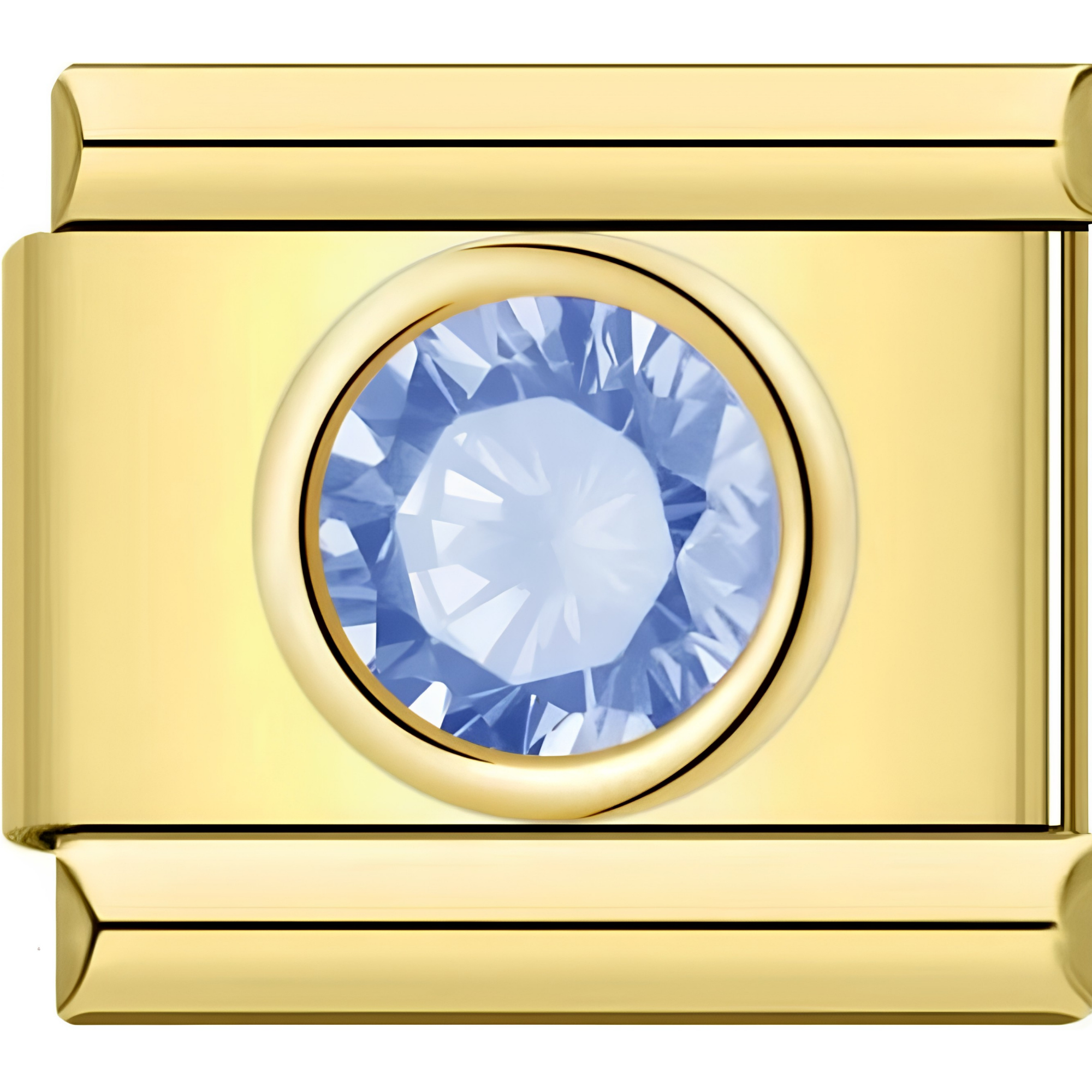 Round Birthstone Charms