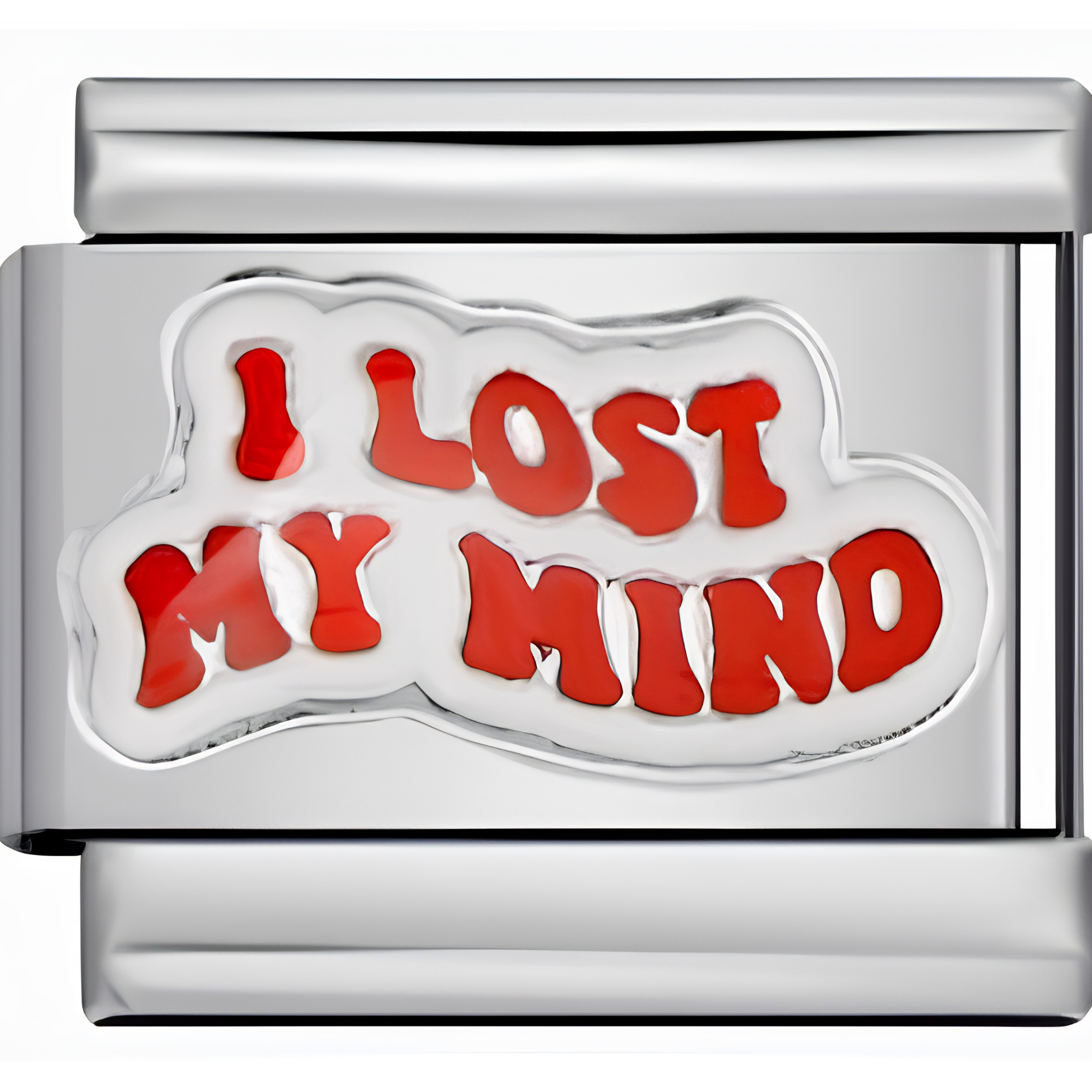 "I Lost My Mind" Charm