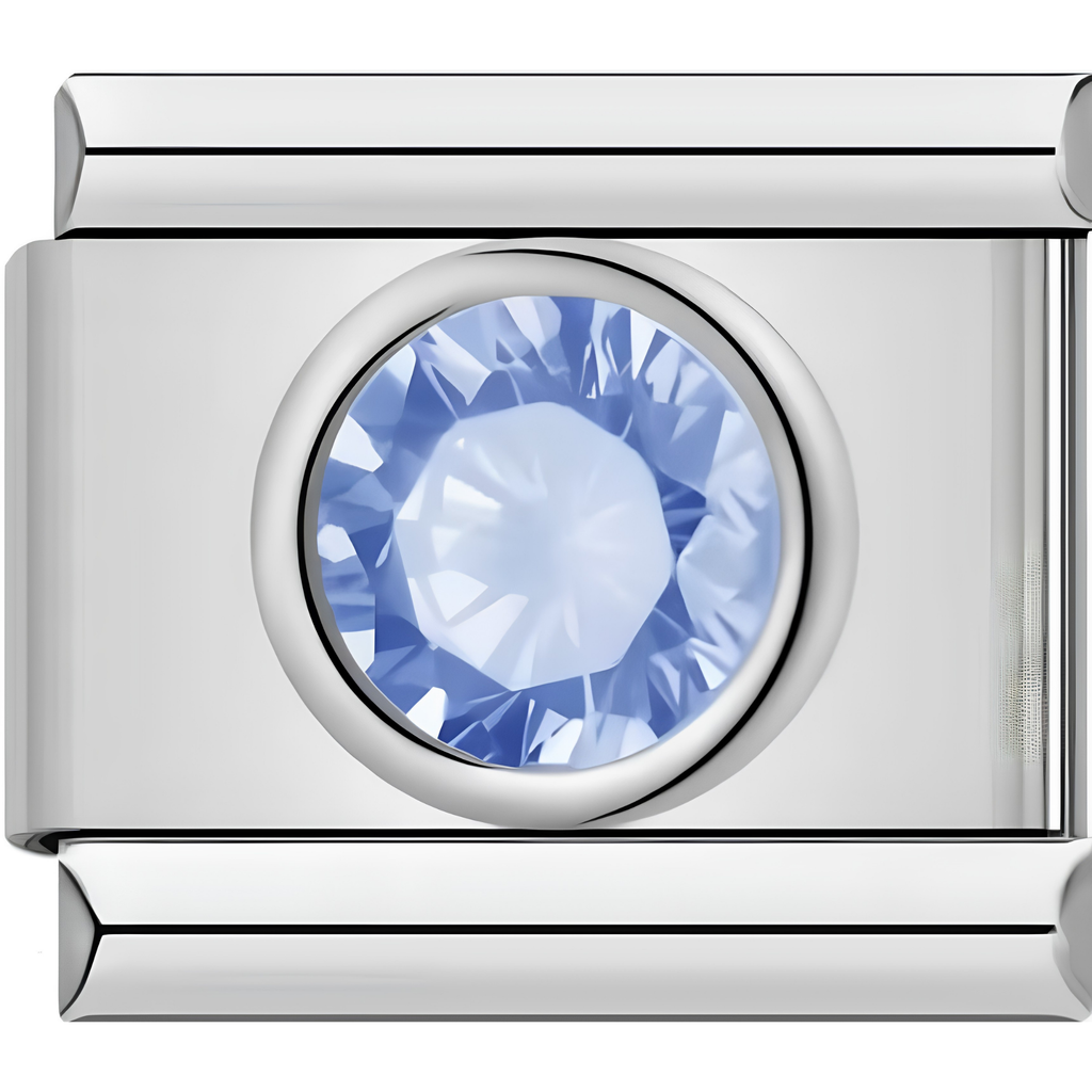 Round Birthstone Charms
