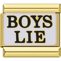 "Boys Lie" Charm