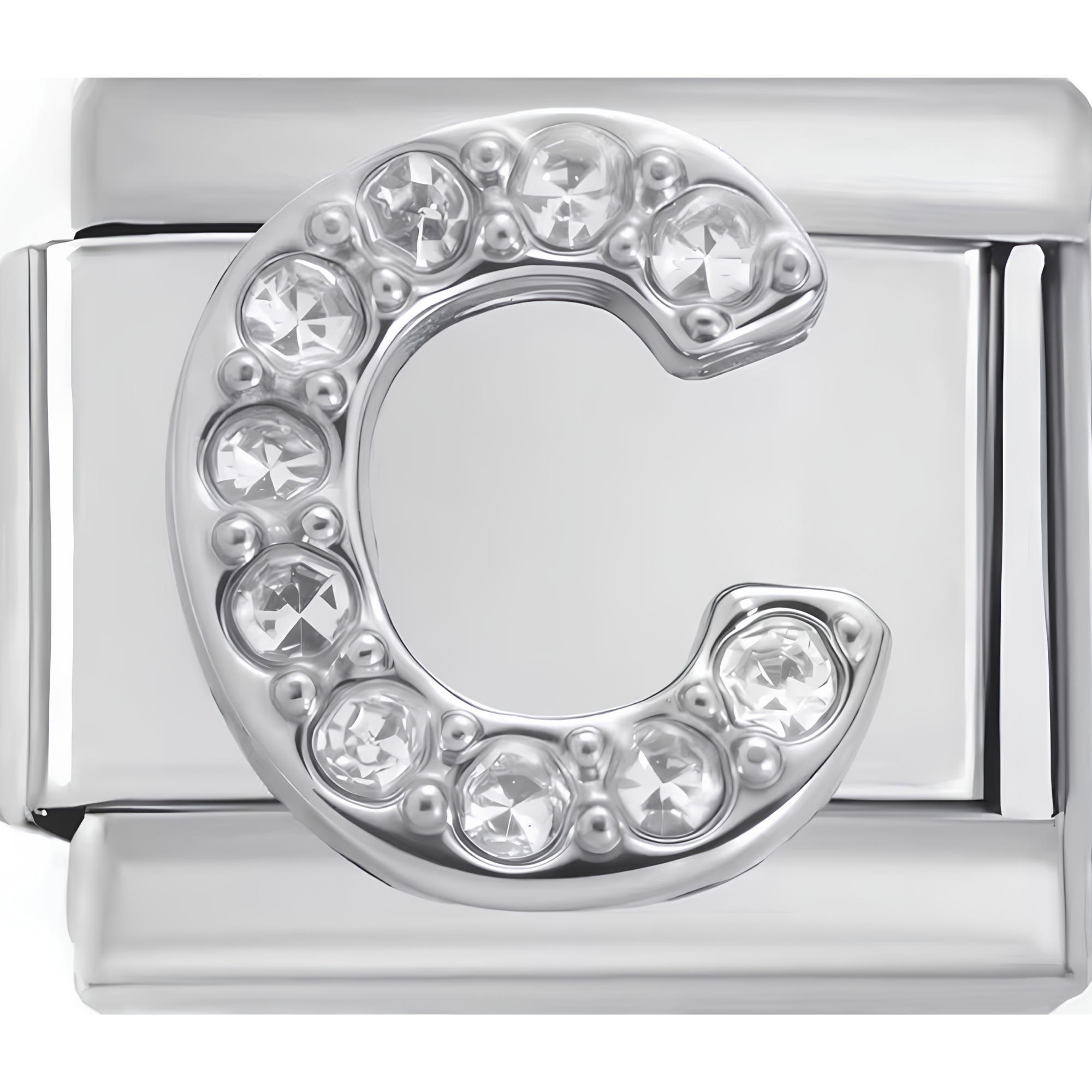 Sparkly Letter Charms