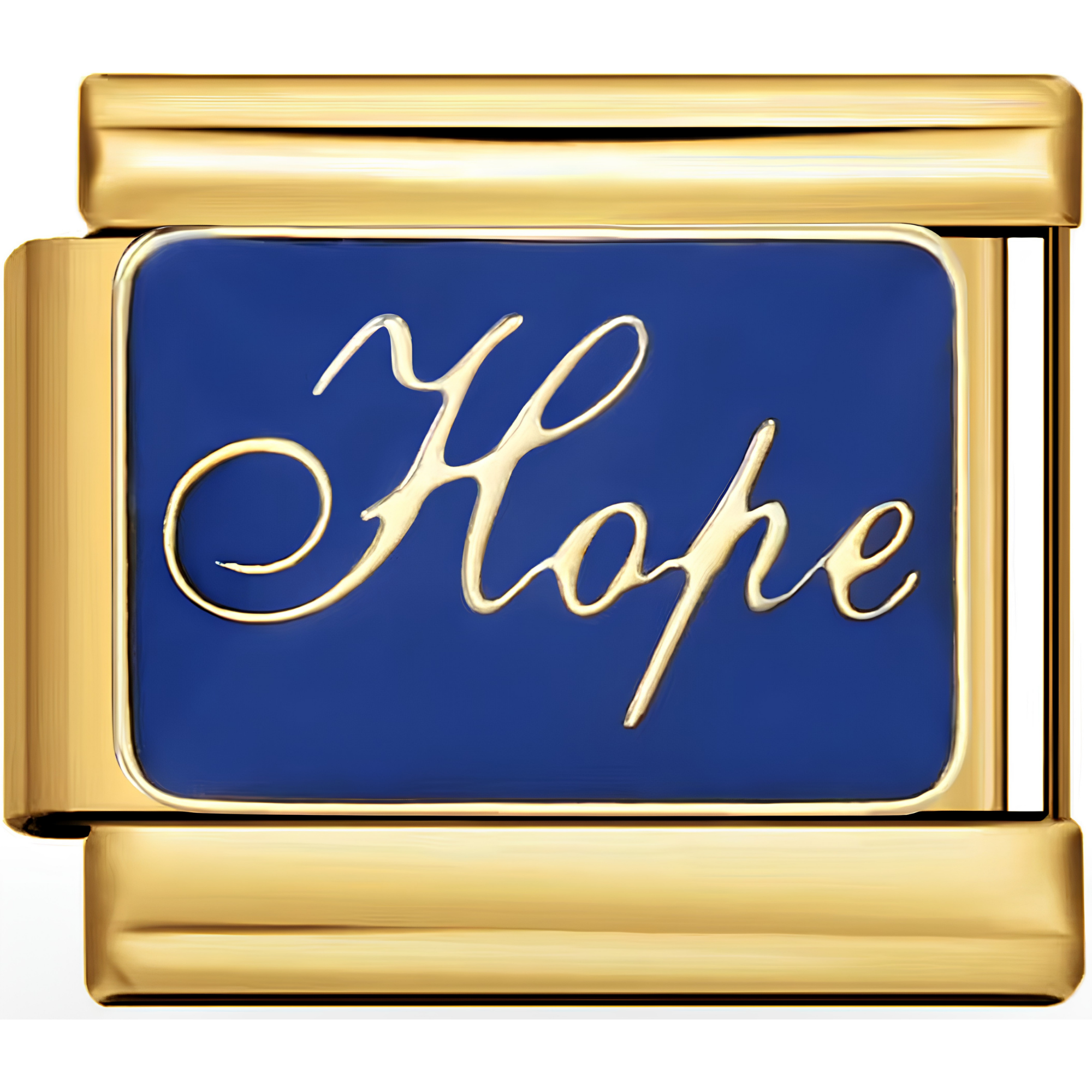 Blue Hope Charm
