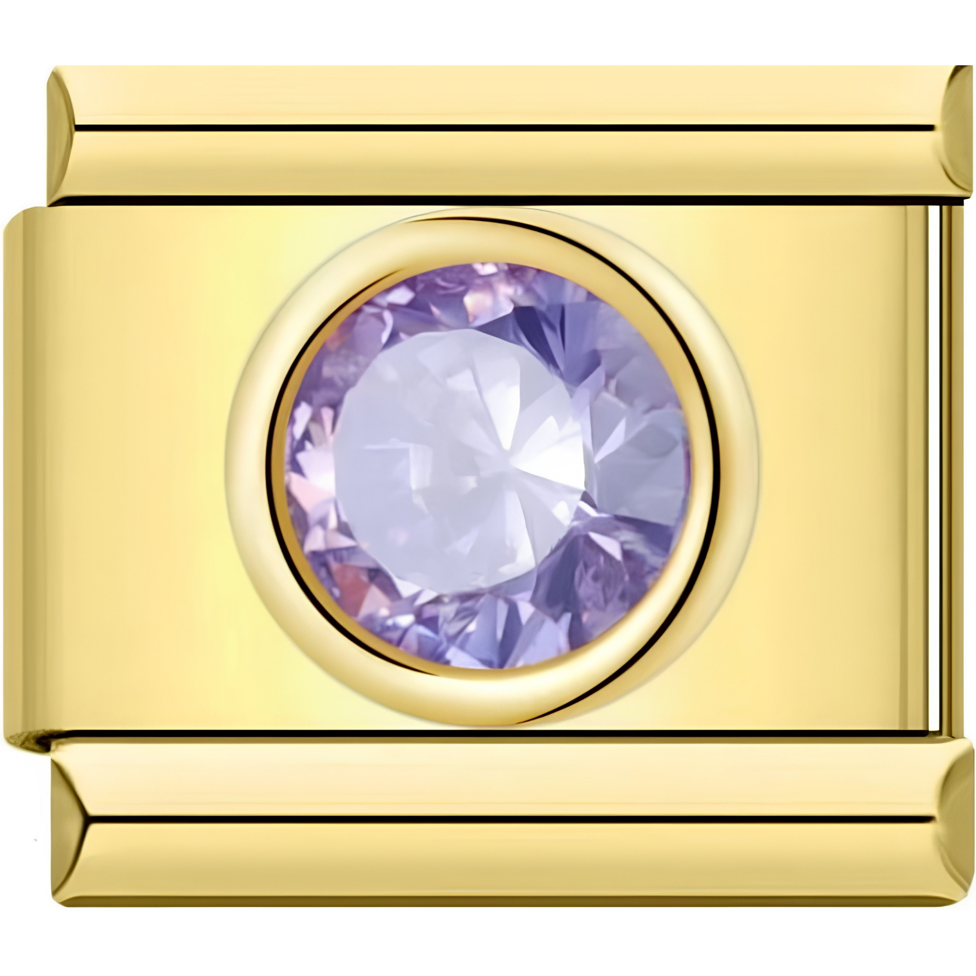 Round Birthstone Charms