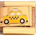 Yellow Taxi Charm