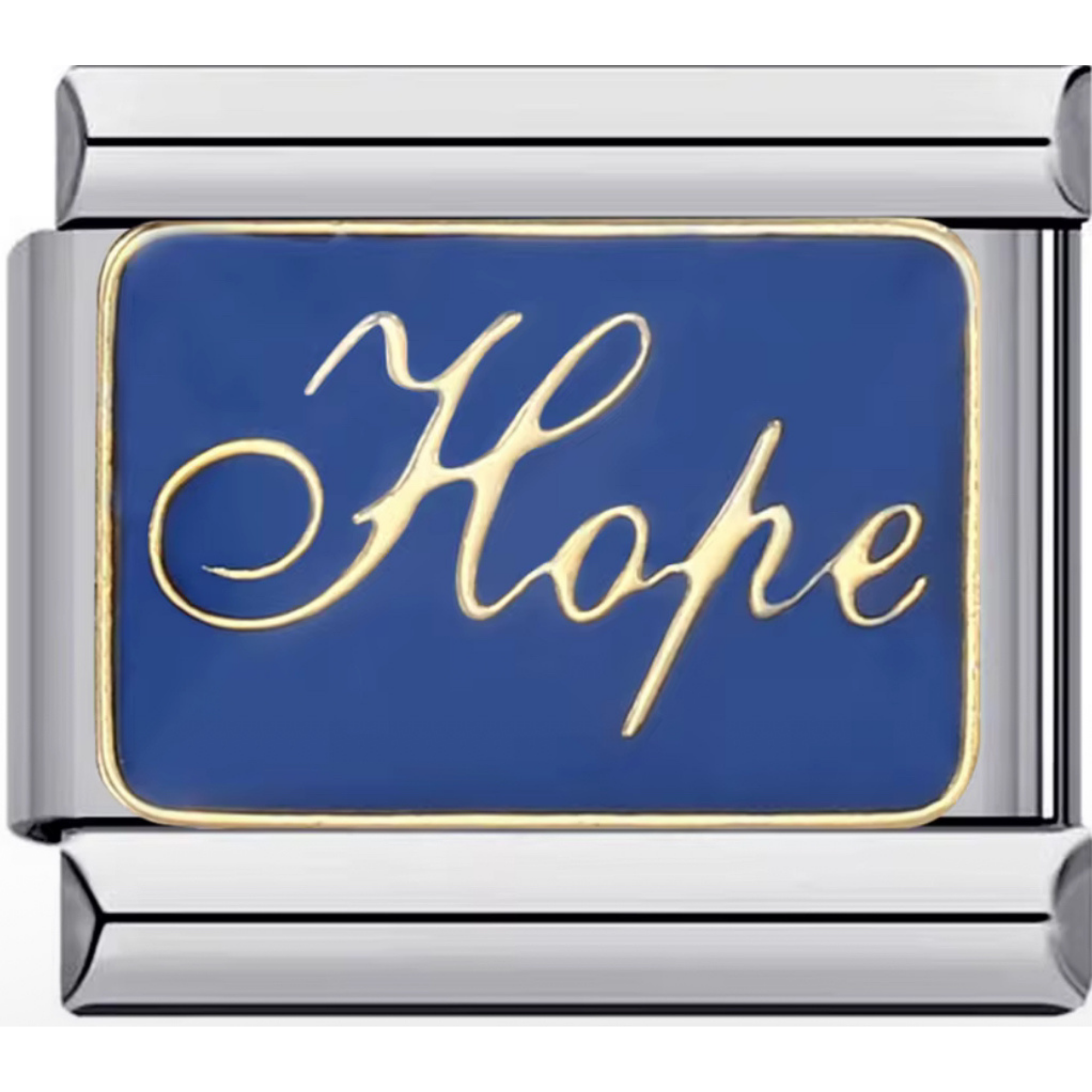 Blue Hope Charm