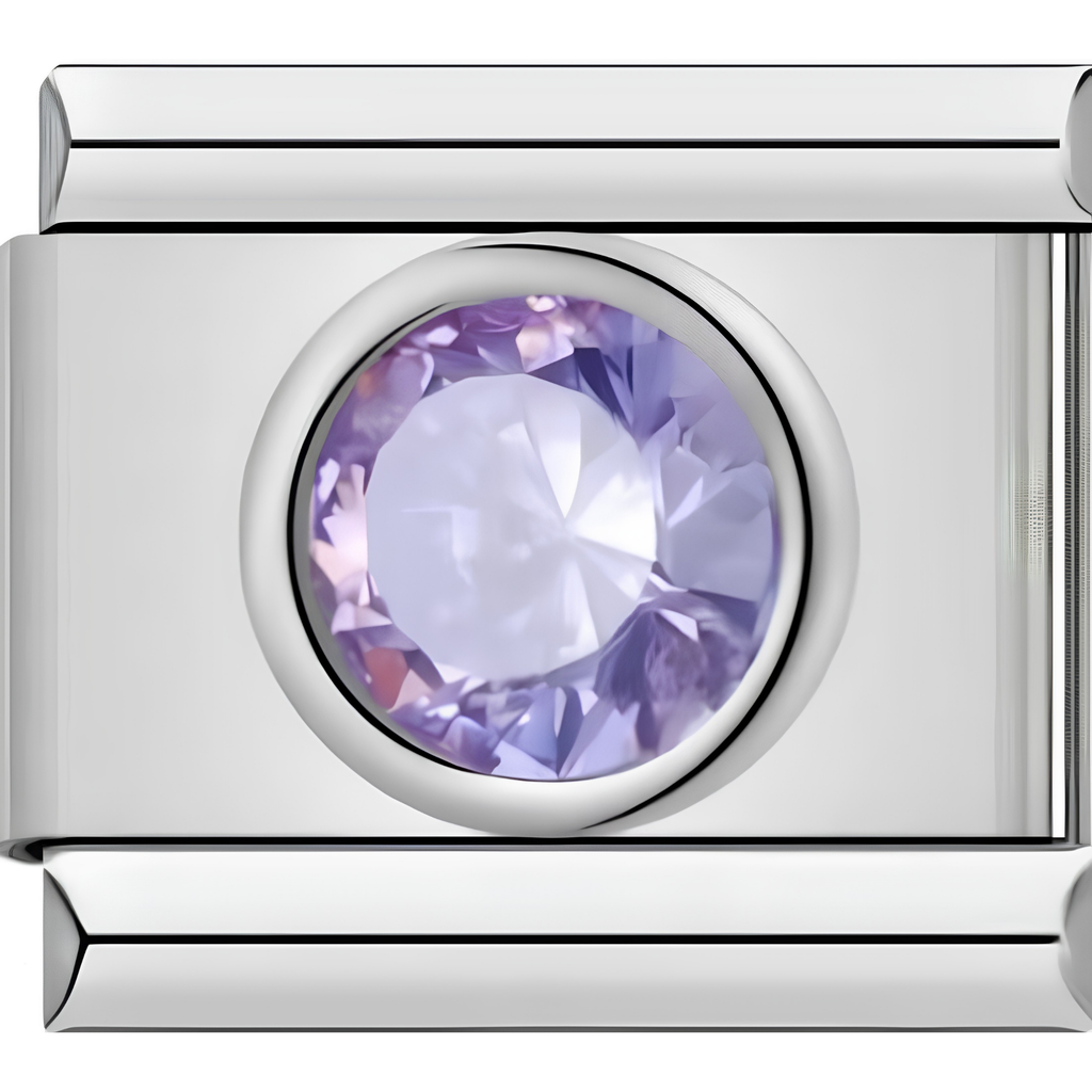 Round Birthstone Charms