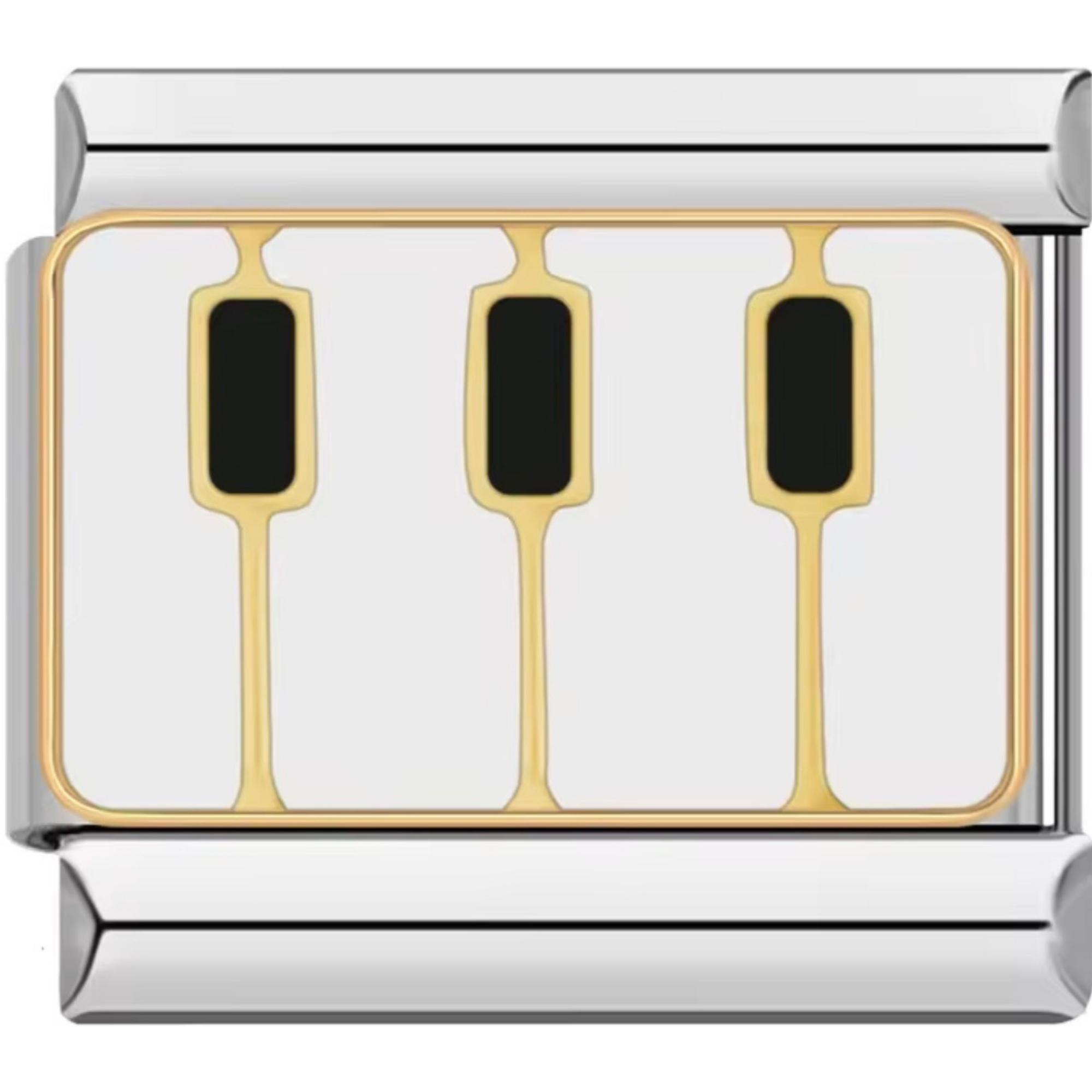 Piano Keys Charm