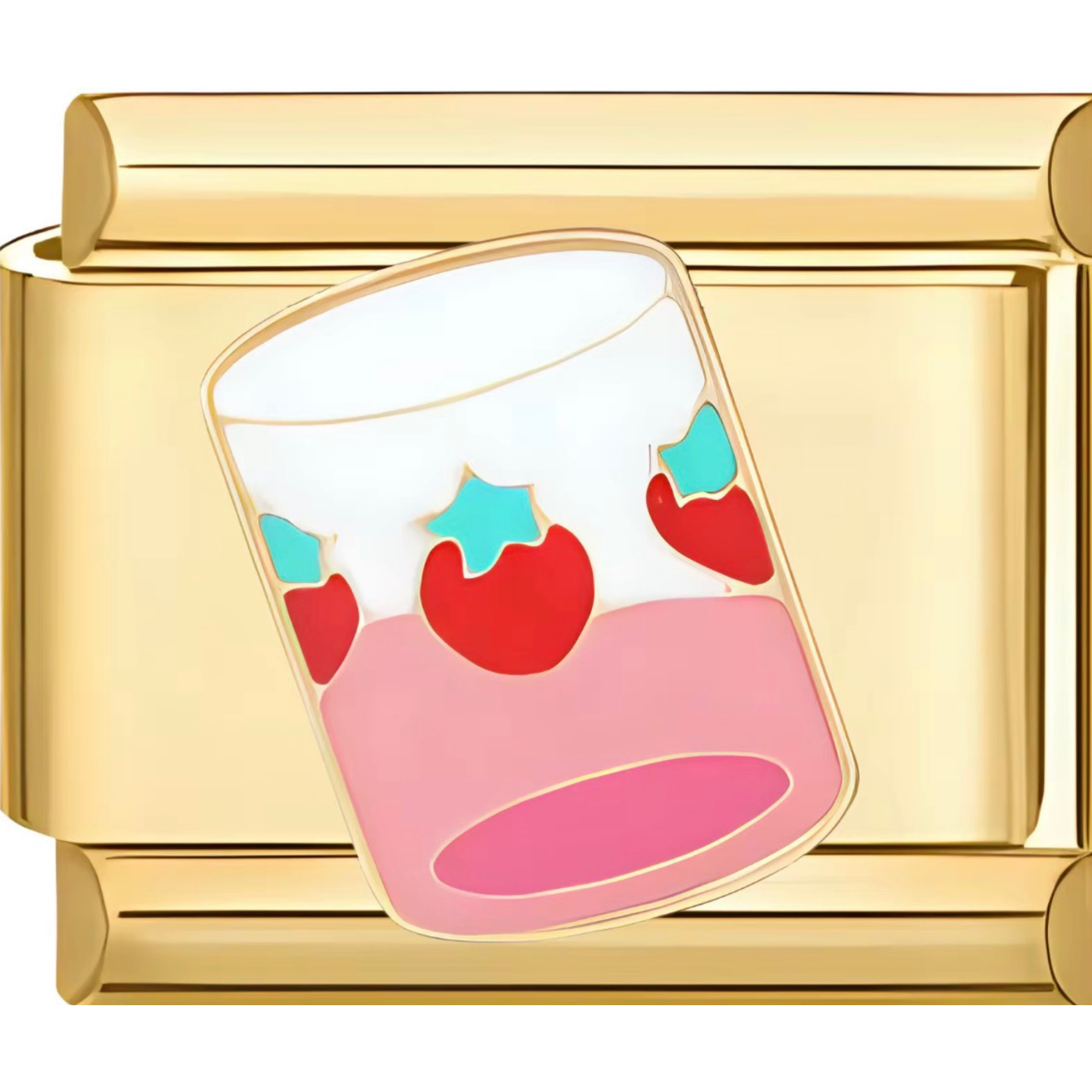 Strawberry Drink Charm