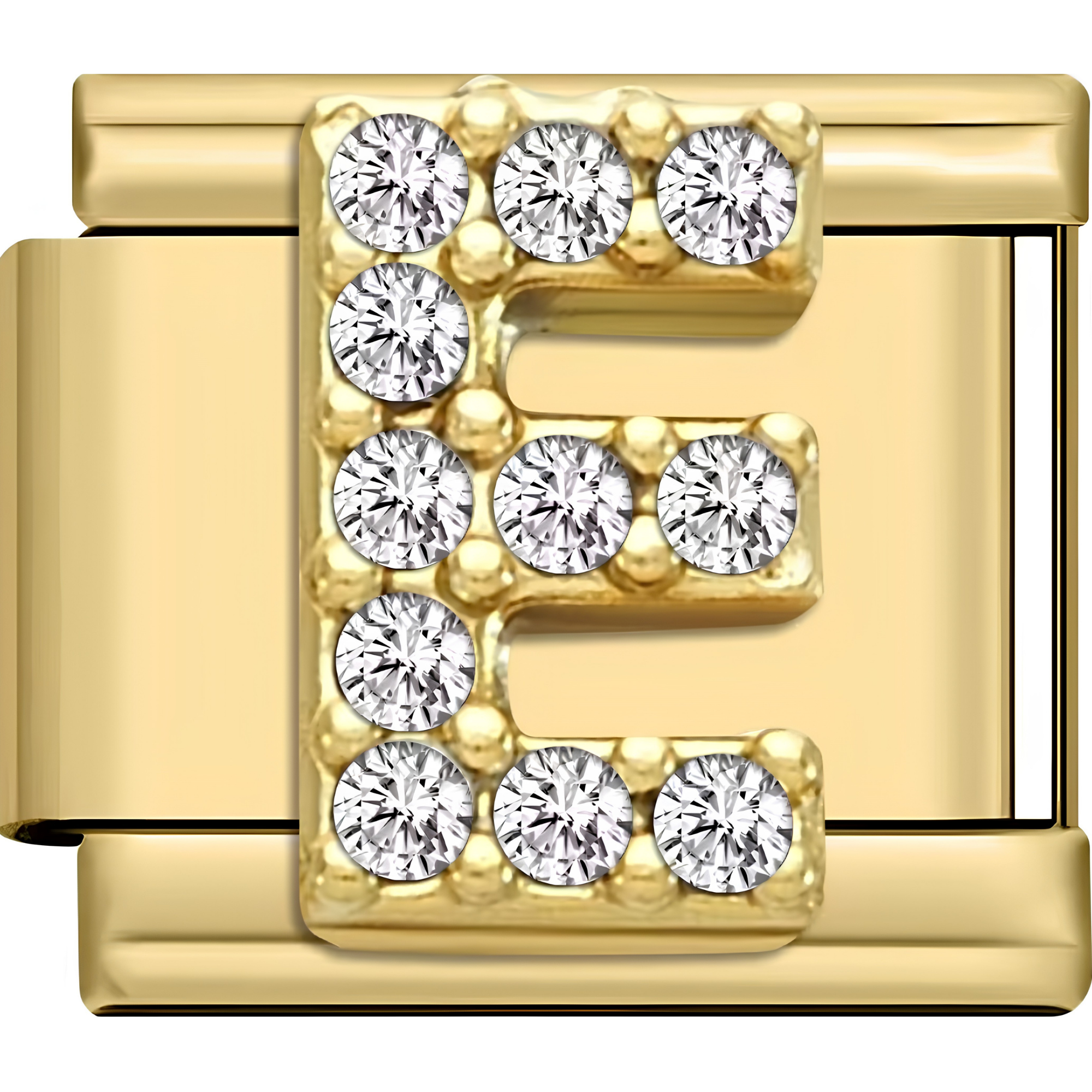 Sparkly Letter Charms