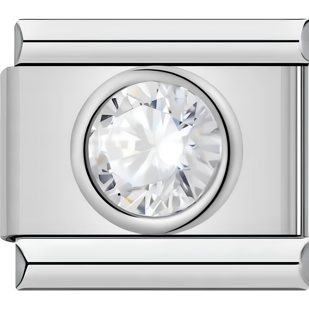 Round Birthstone Charms