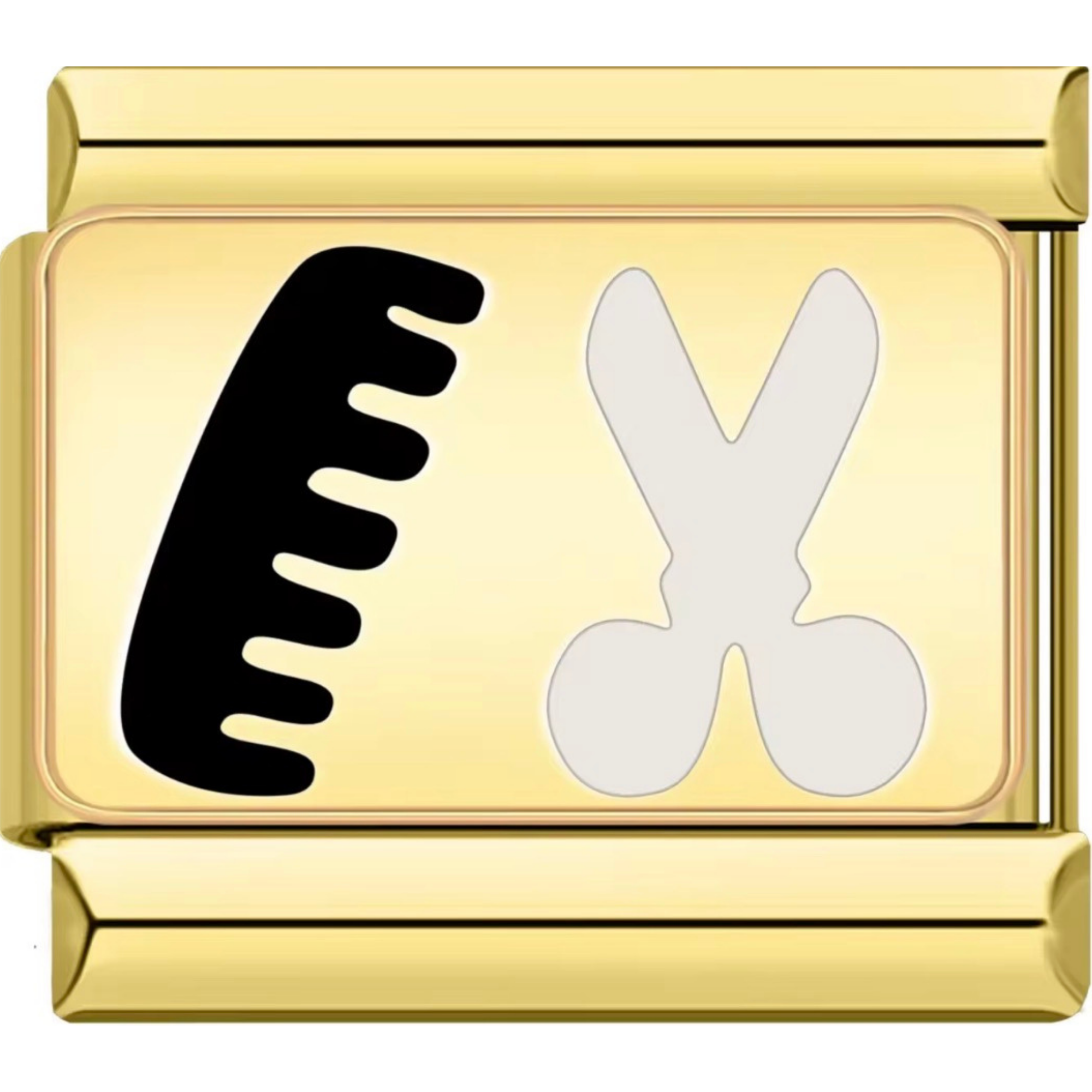 Comb & Scissors Charm