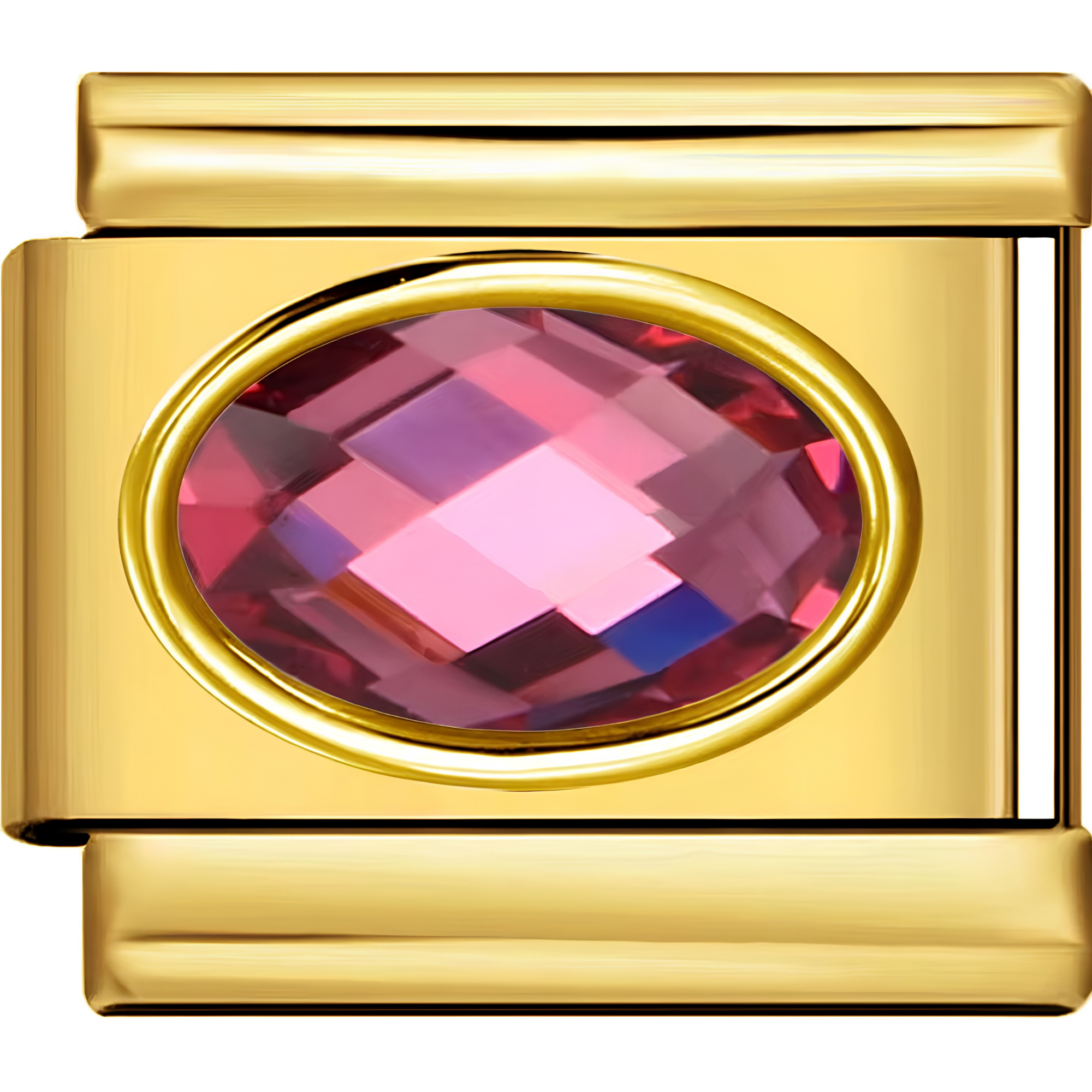 Oval Gem Charms