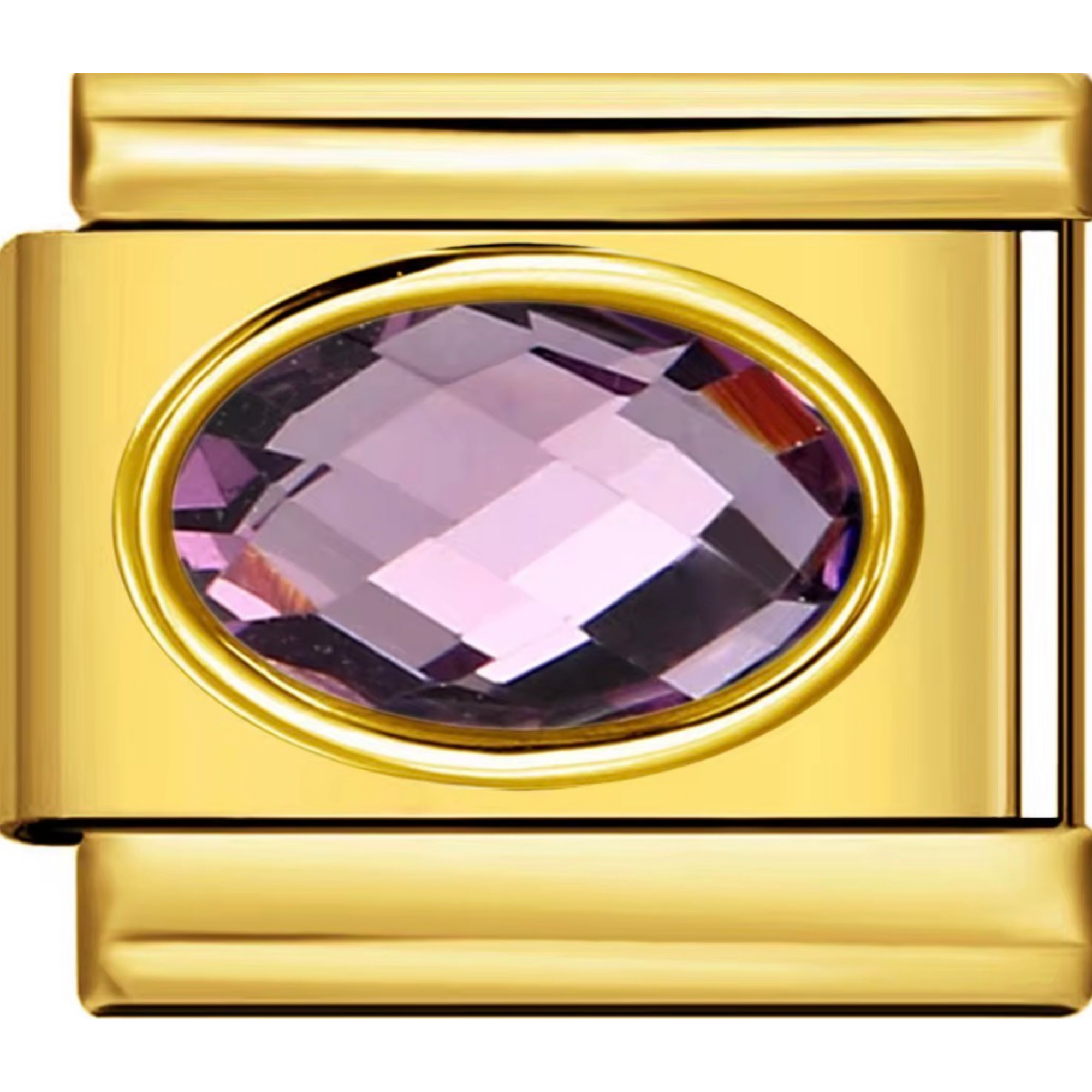 Oval Gem Charms