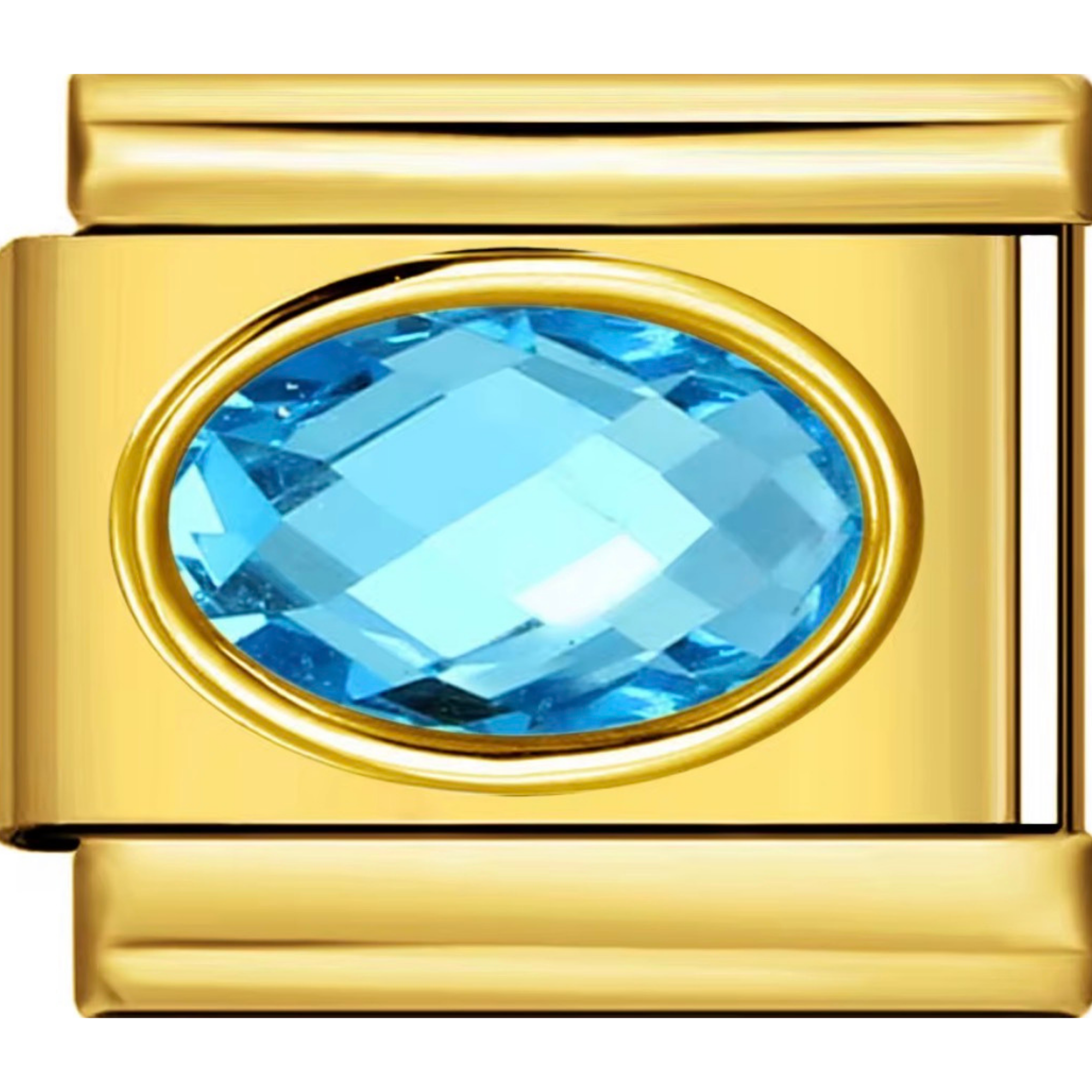 Oval Gem Charms