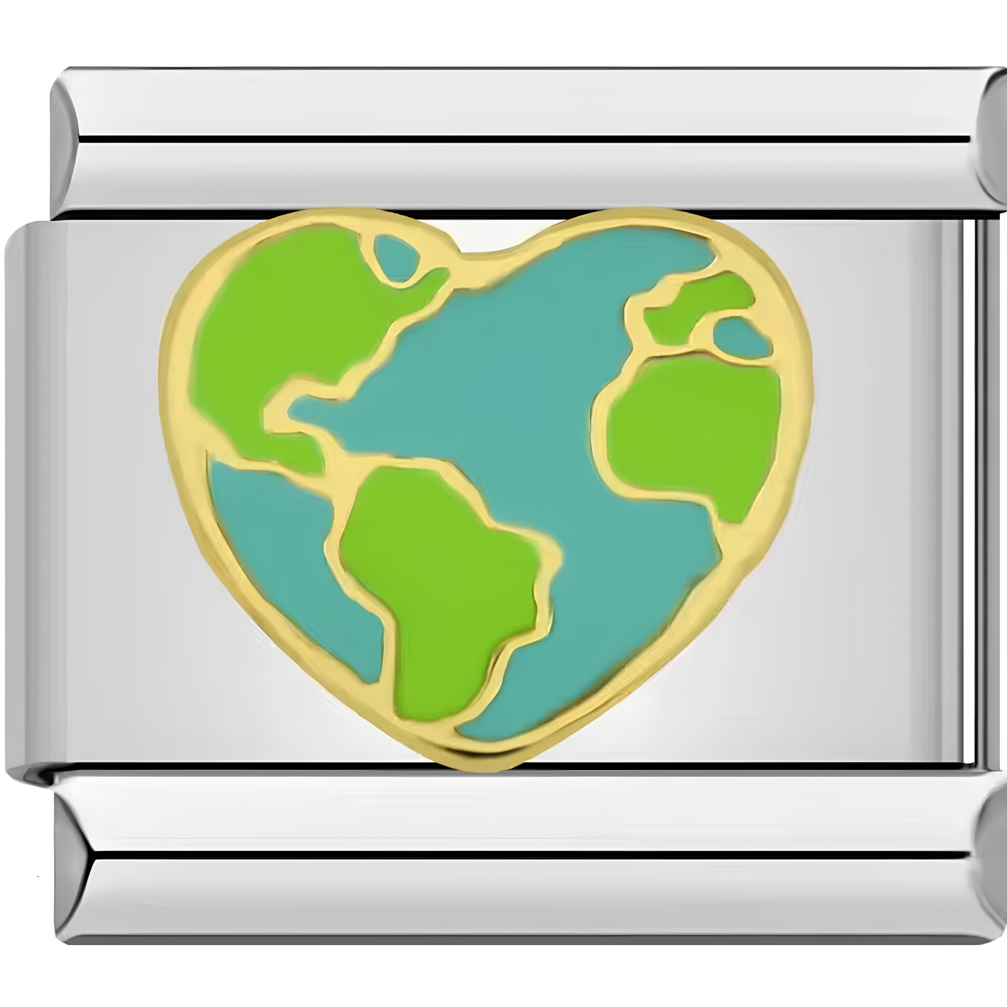 Earth Heart Charm