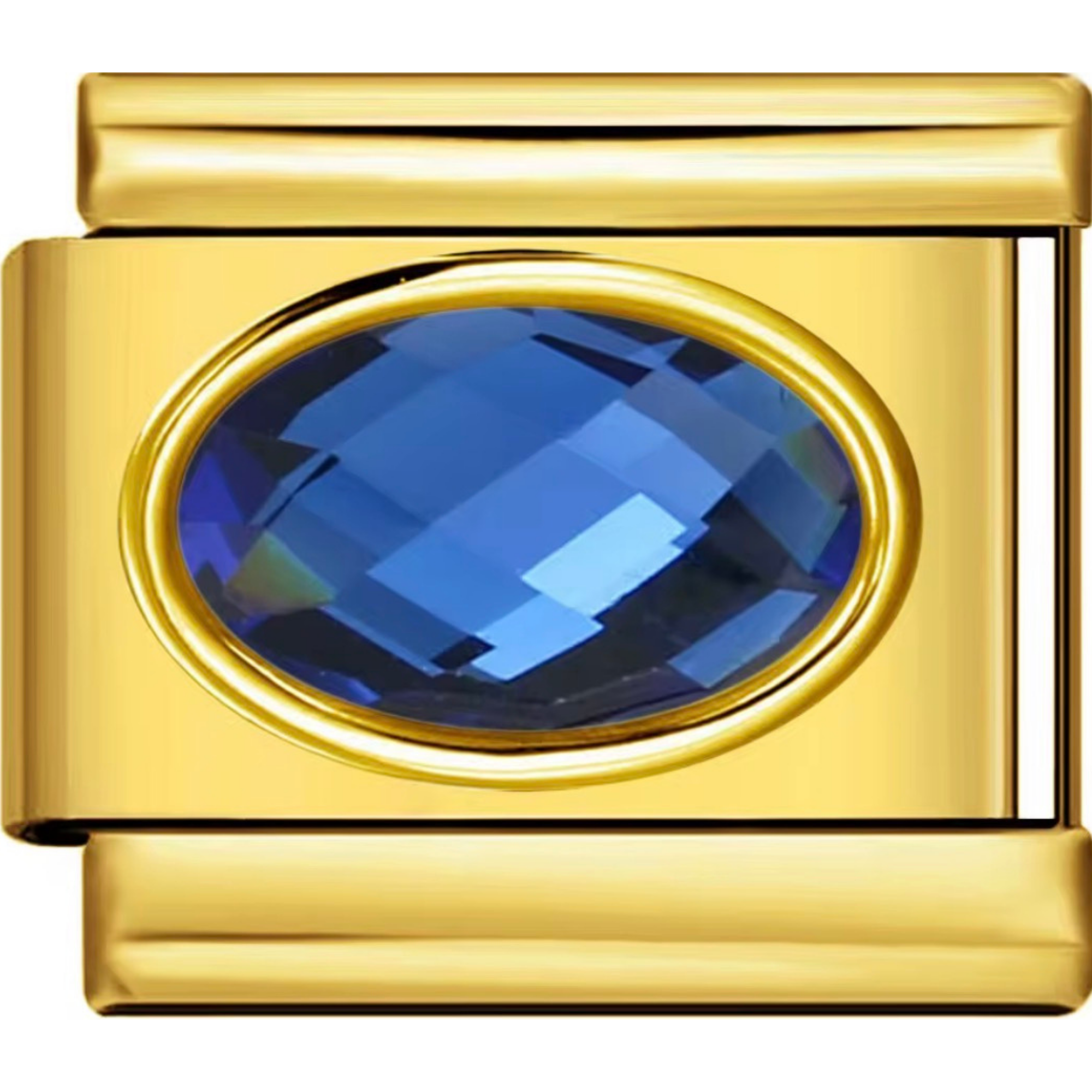 Oval Gem Charms