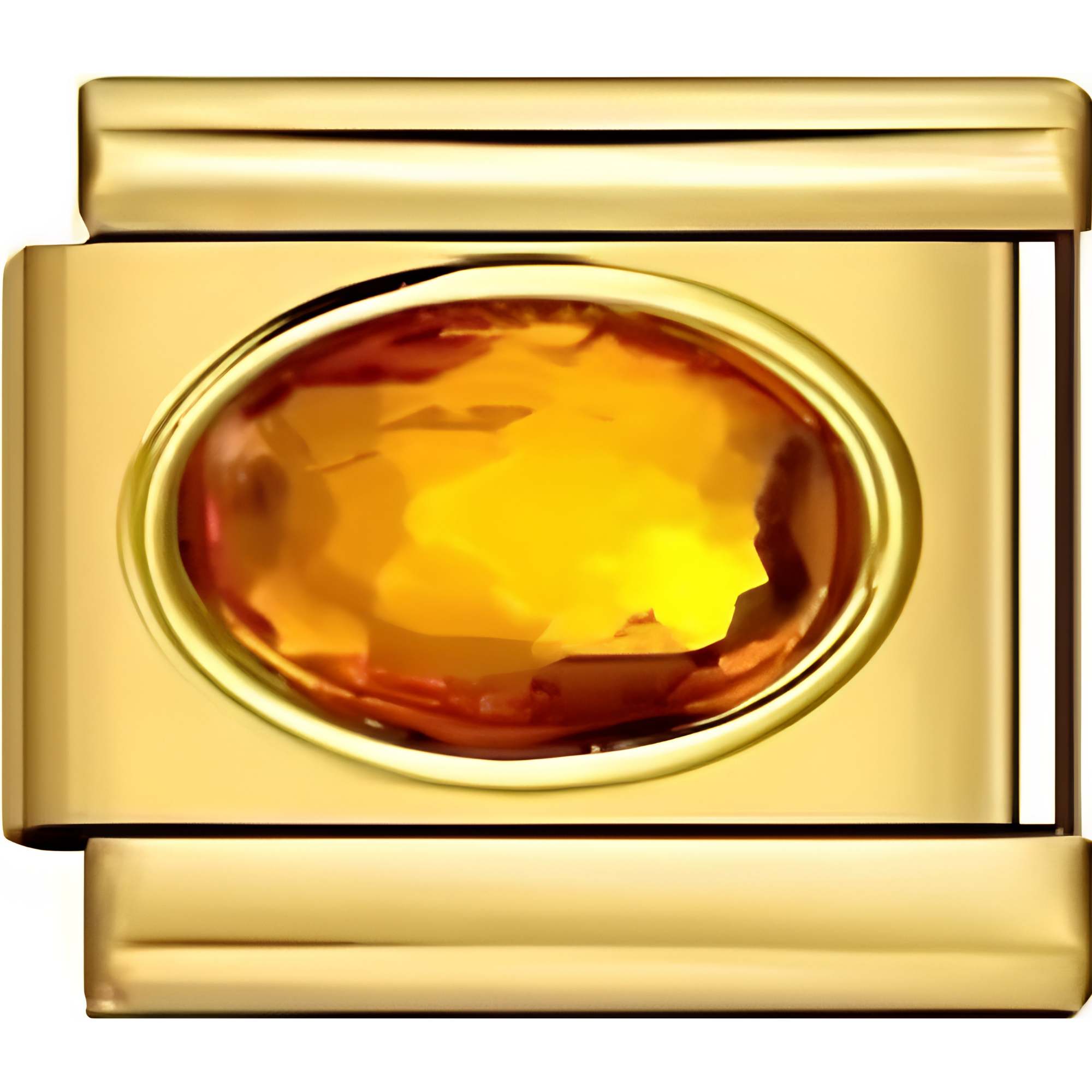Oval Gem Charms