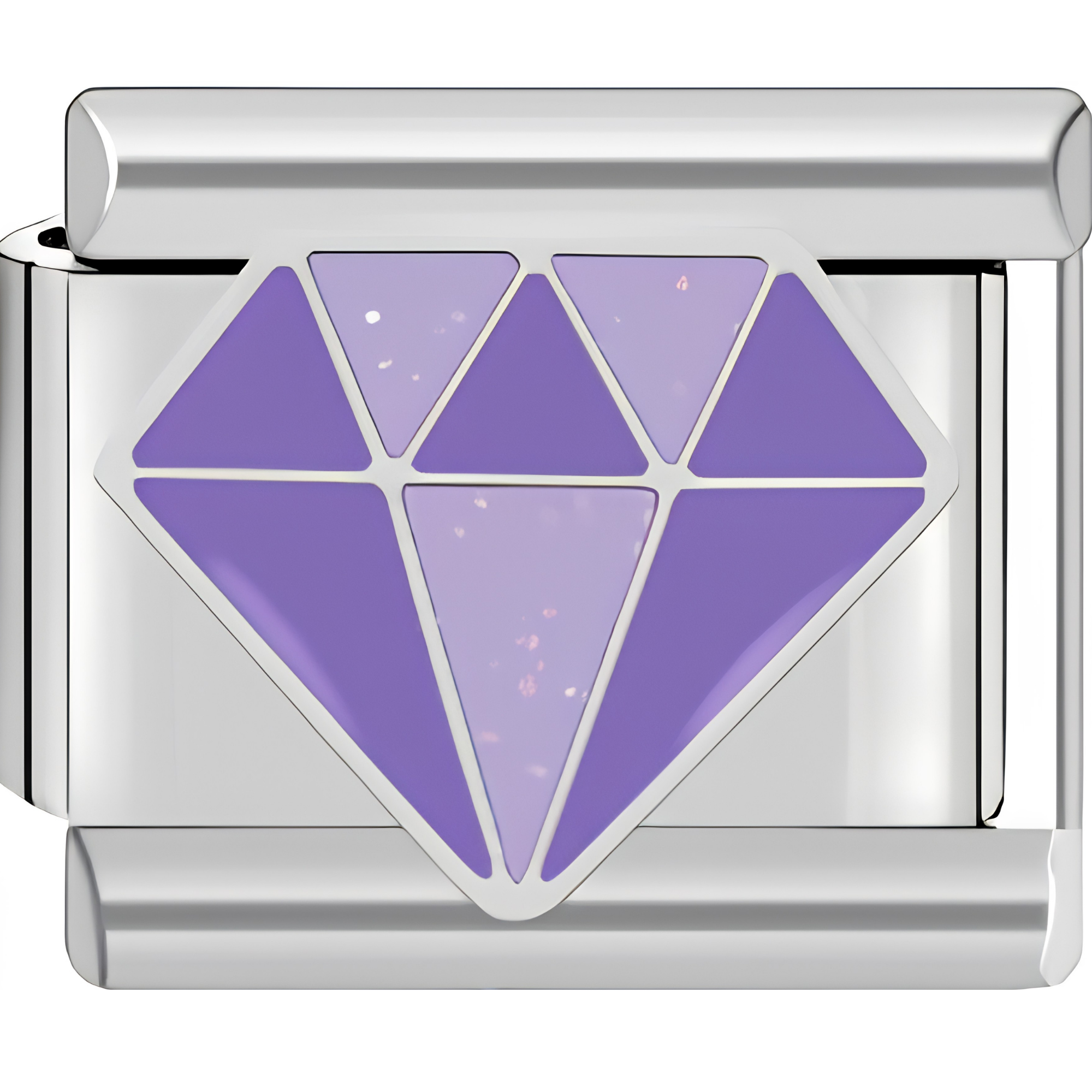 Purple Diamond Charm