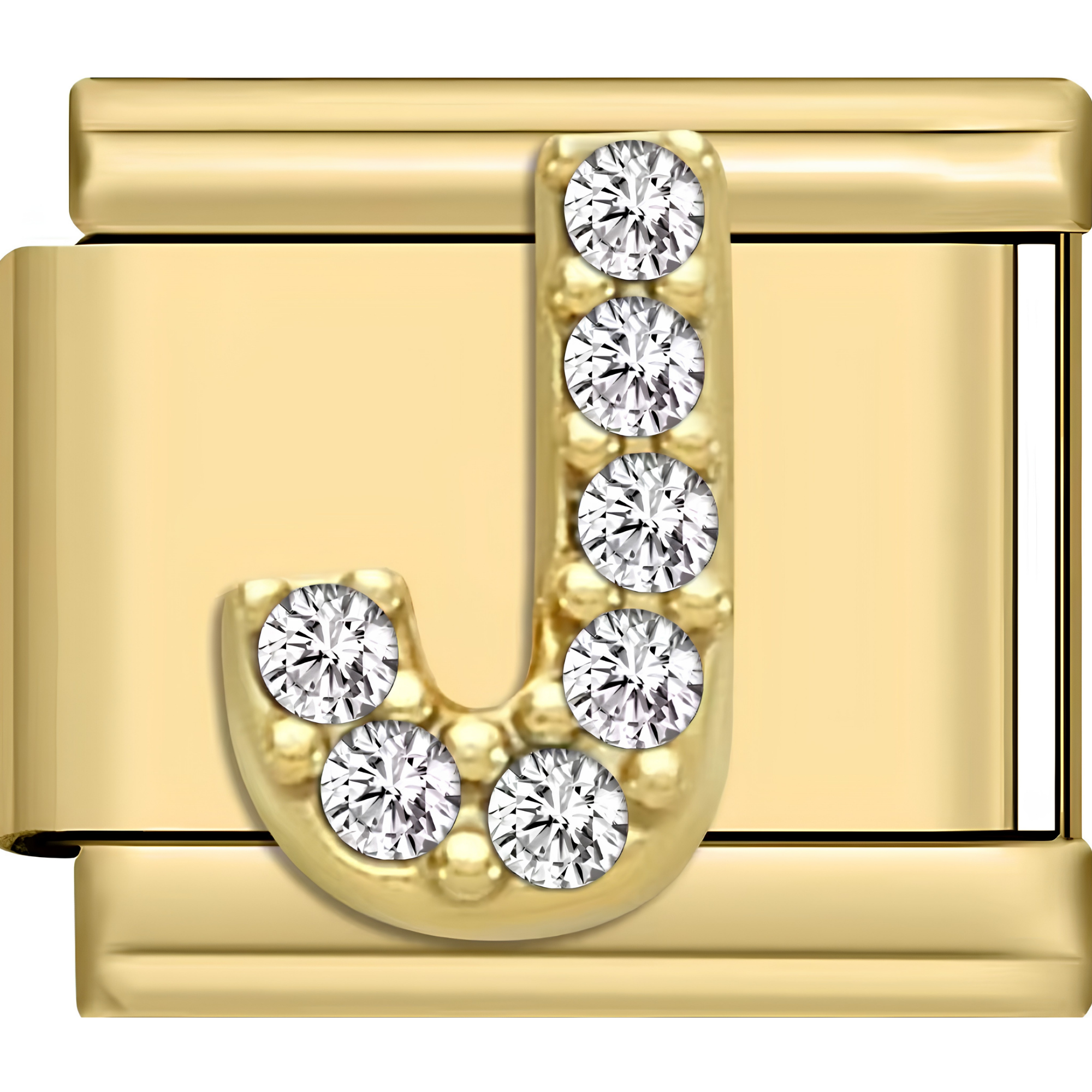Sparkly Letter Charms