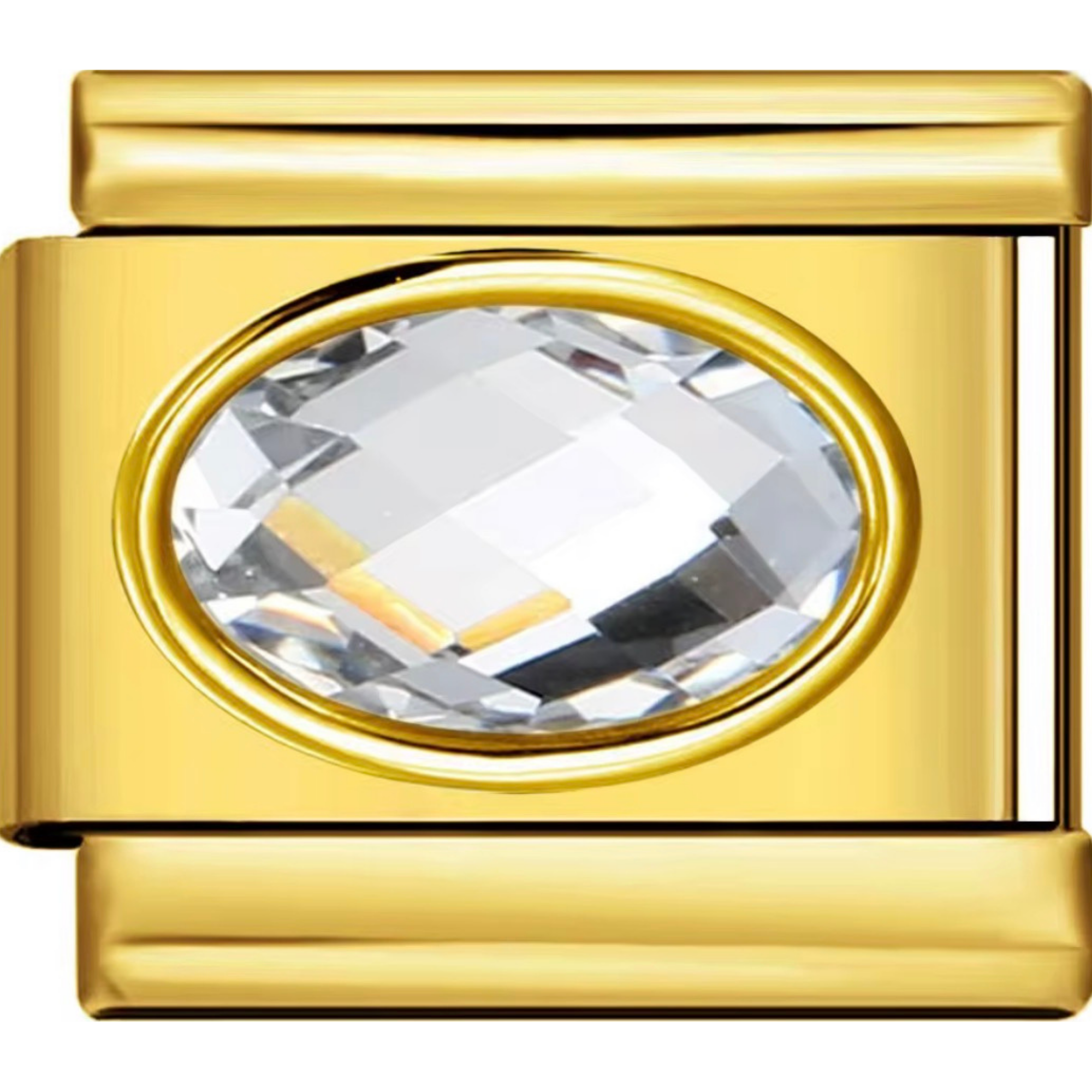 Oval Gem Charms