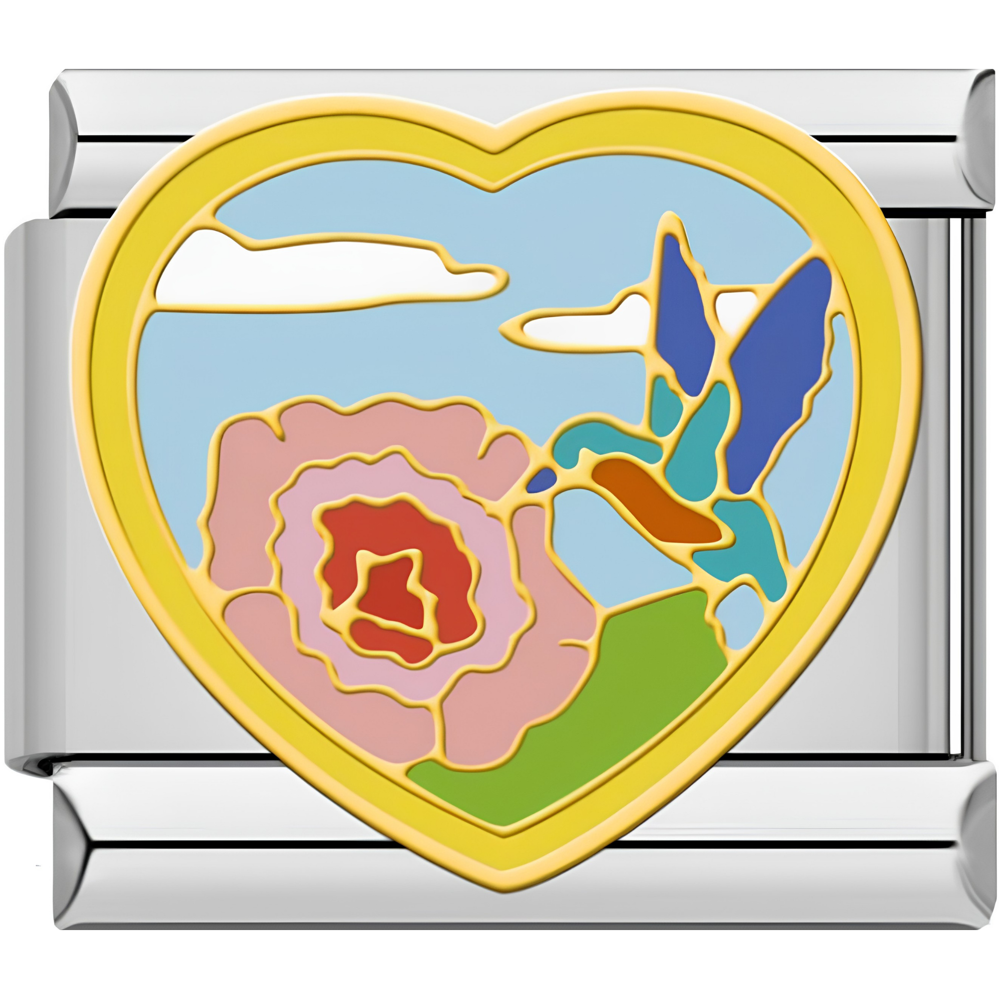 Heart Scenery Charms