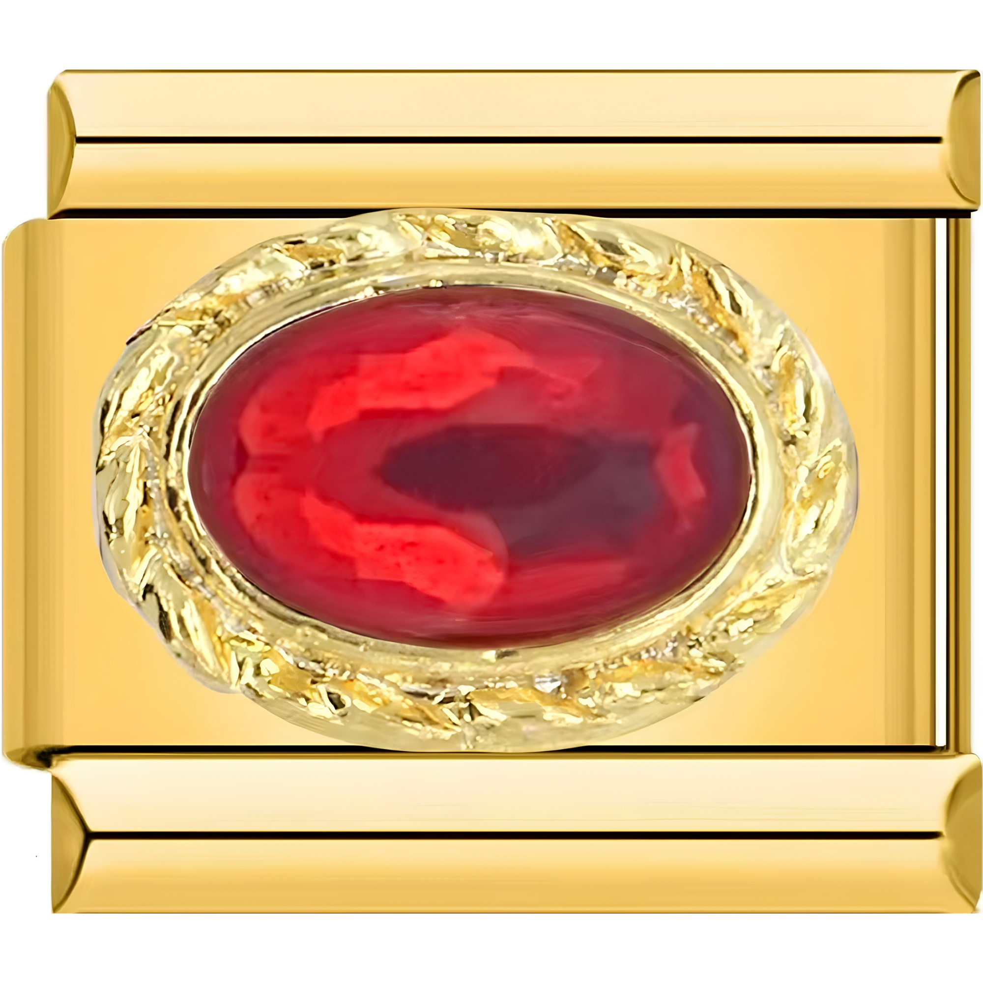 Oval Gem Charms