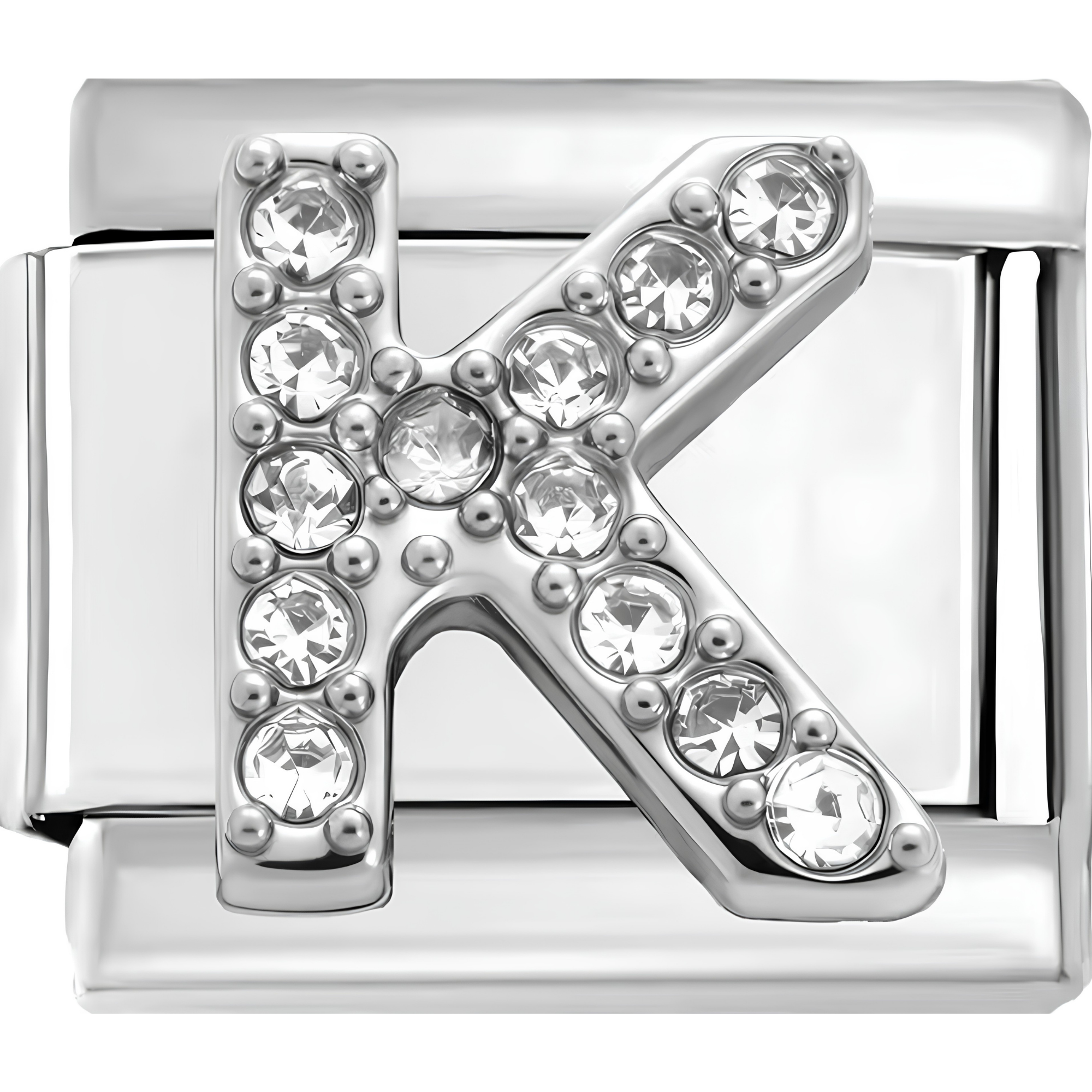 Sparkly Letter Charms