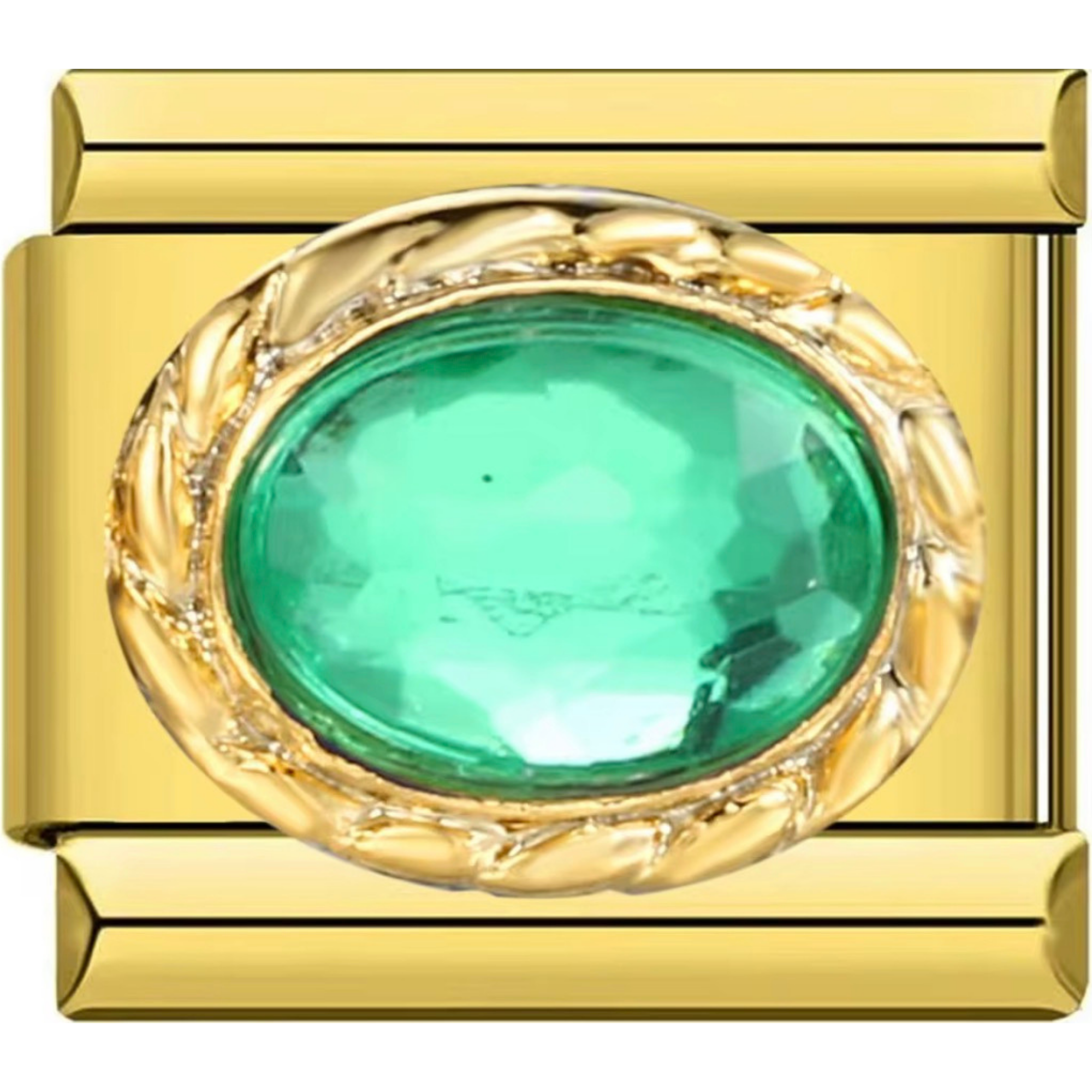 Oval Gem Charms