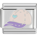 Purple Ball Cap Charm