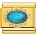 Oval Gem Charms