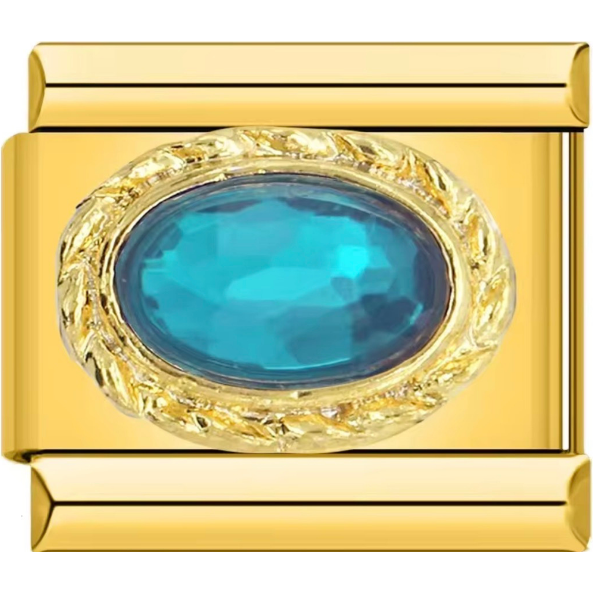 Oval Gem Charms