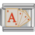 Ace Card Deck Charm