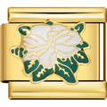 White Flower Charm