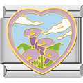 Heart Scenery Charms