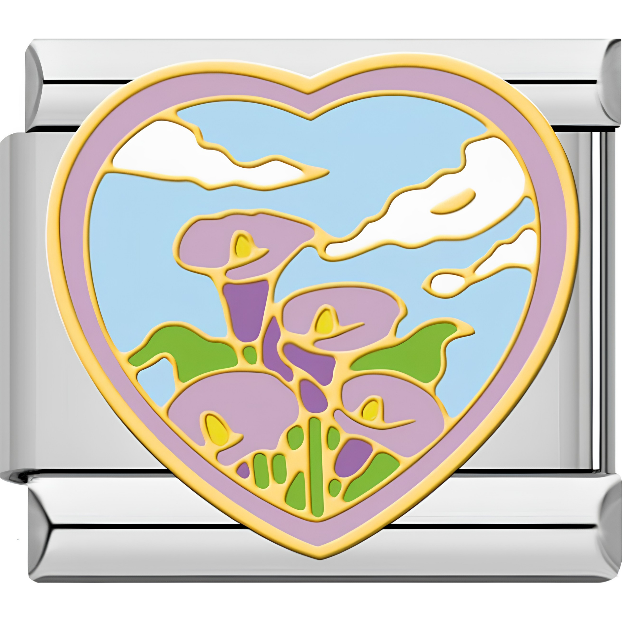 Heart Scenery Charms