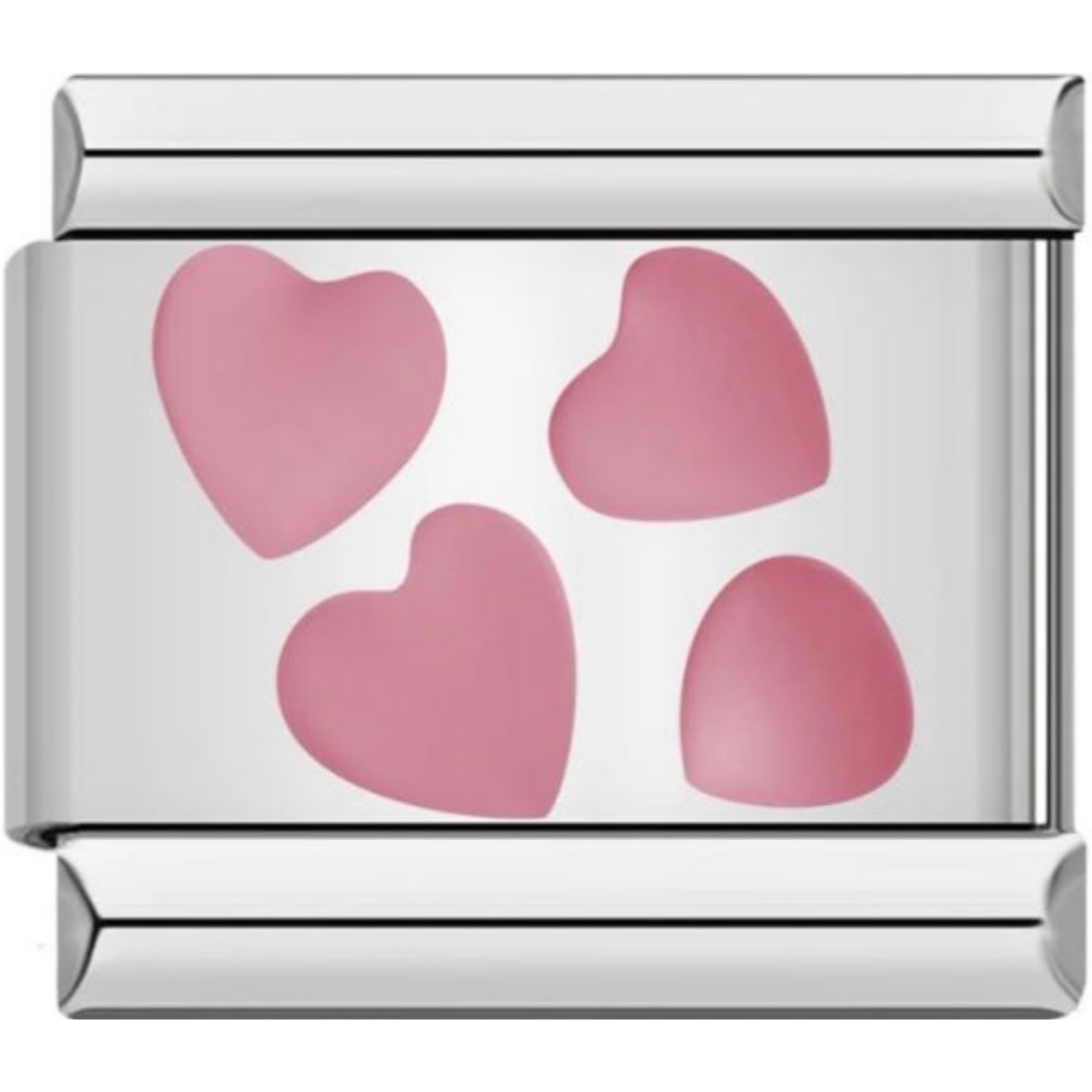 Colorful Heart Charms