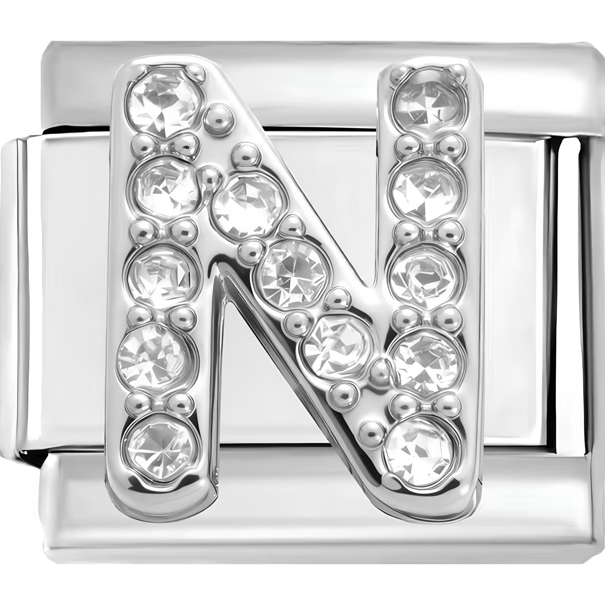 Sparkly Letter Charms