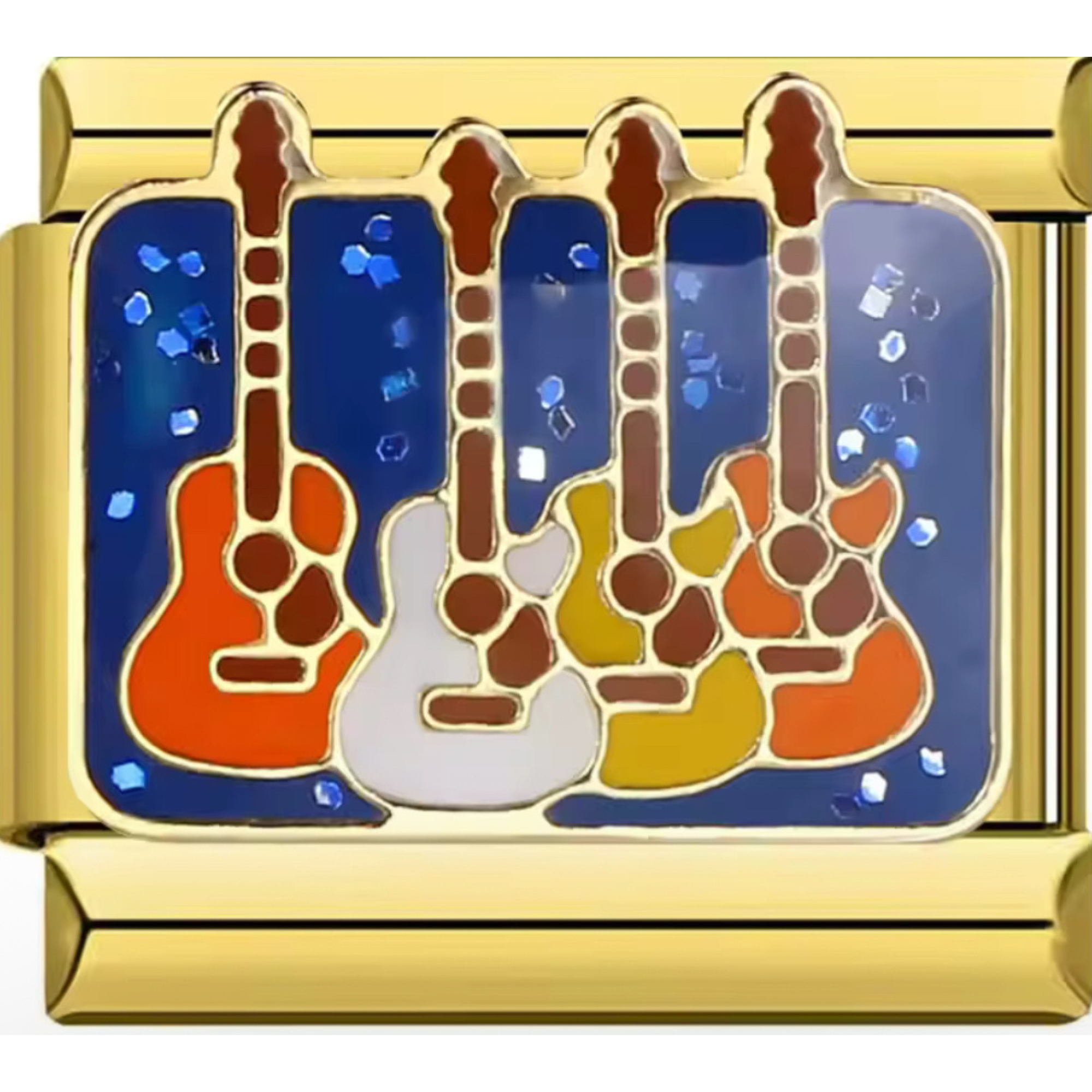 Blue Guitars Charm