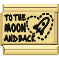 "To the Moon and Back" Charms
